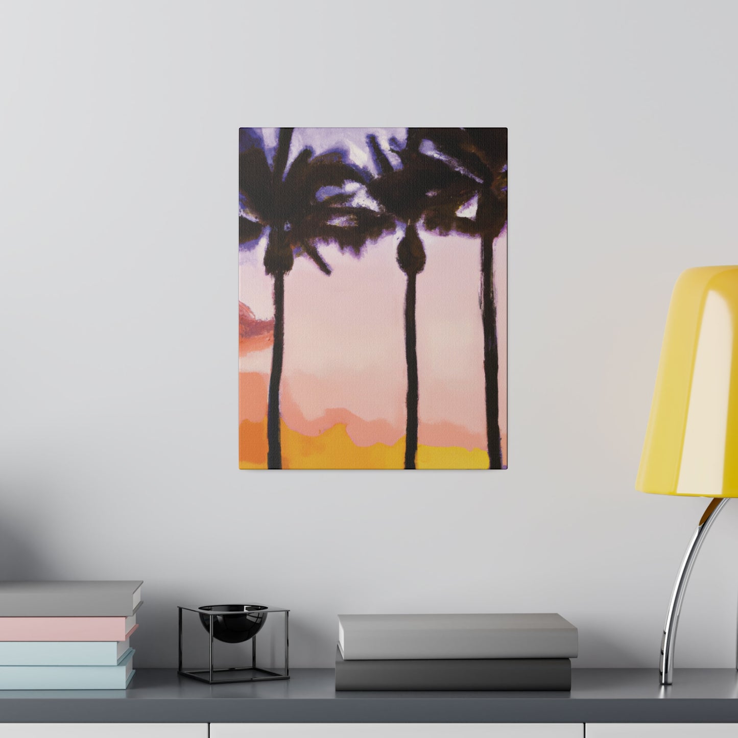 9366G - Miami Beach Sunset Painting Print | Miami | Beach | Sunset | Poster | Home Decor | Wall Art | Canvas