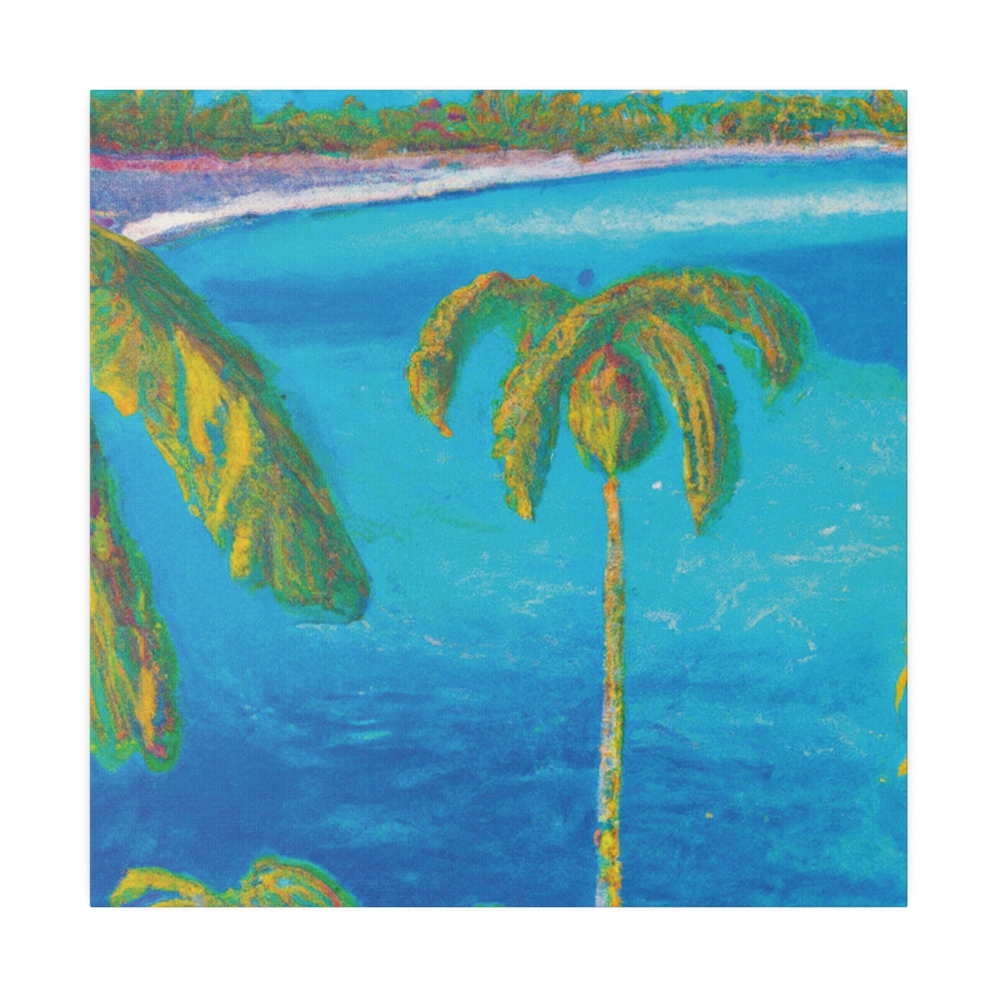 4651B - Bahamas Ocean Painting Print | Bahamas | Ocean | Beach | Poster | Home Decor | Wall Art | Canvas