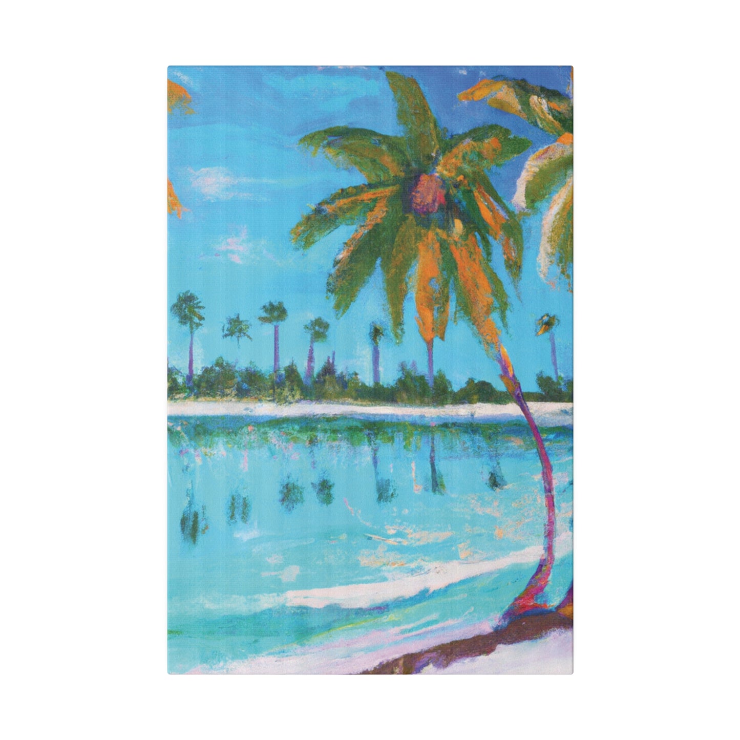 8723S - Bahamas Ocean Painting Print | Bahamas | Ocean | Beach | Poster | Home Decor | Wall Art | Canvas