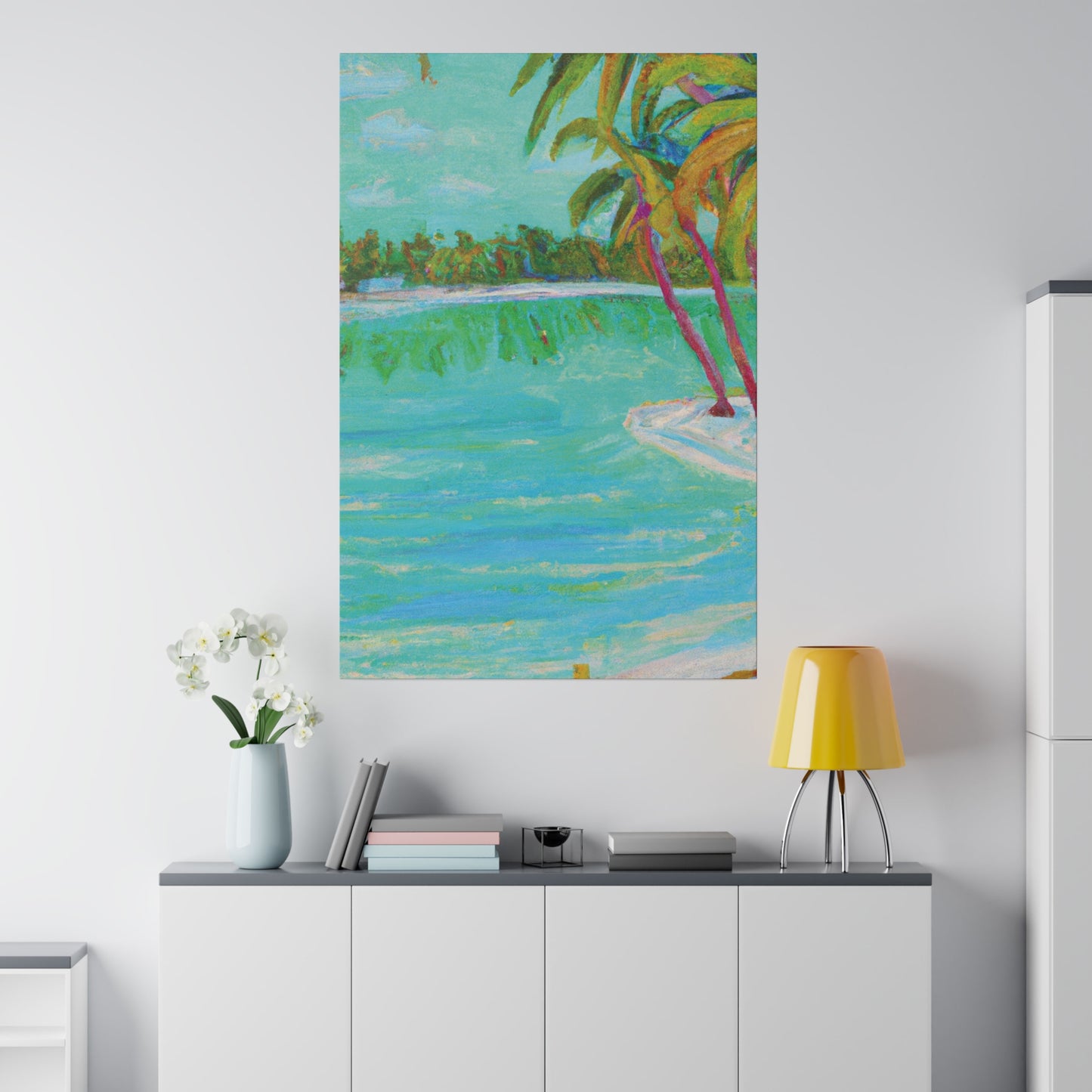 5181Z - Bahamas Ocean Painting Print | Bahamas | Ocean | Beach | Poster | Home Decor | Wall Art | Canvas