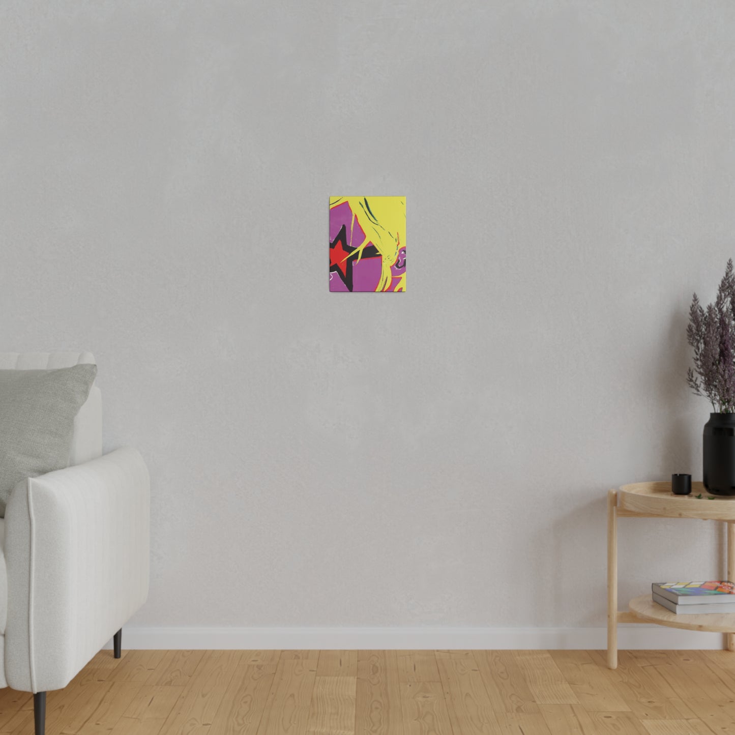938K - Rockstar Painting Print | Face | Abstract | Poster | Home Decor | Wall Art | Music Art | Canvas