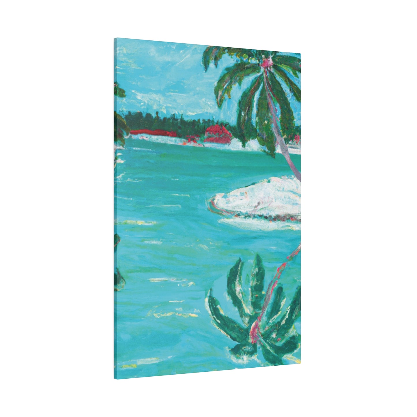 7090Z - Bahamas Ocean Painting Print | Bahamas | Ocean | Beach | Poster | Home Decor | Wall Art | Canvas