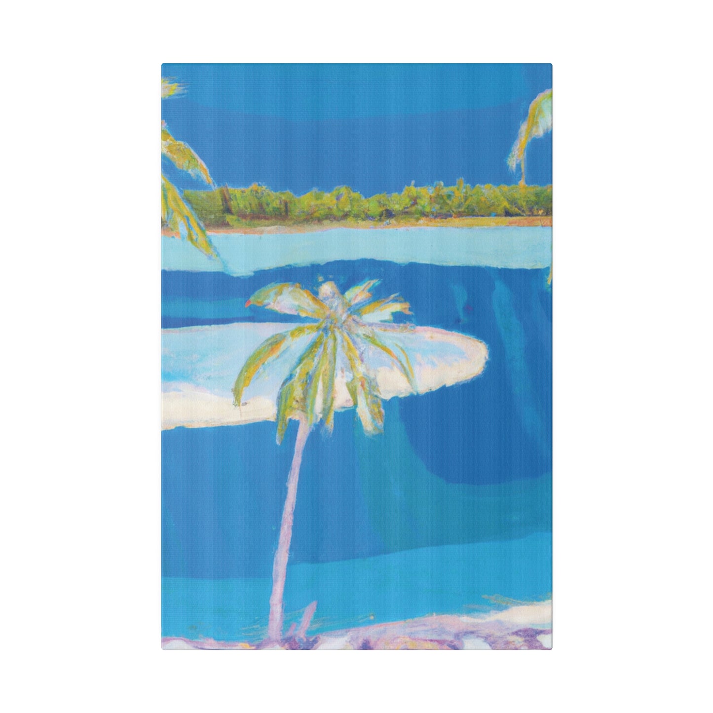 9231F - Bahamas Ocean Painting Print | Bahamas | Ocean | Beach | Poster | Home Decor | Wall Art | Canvas