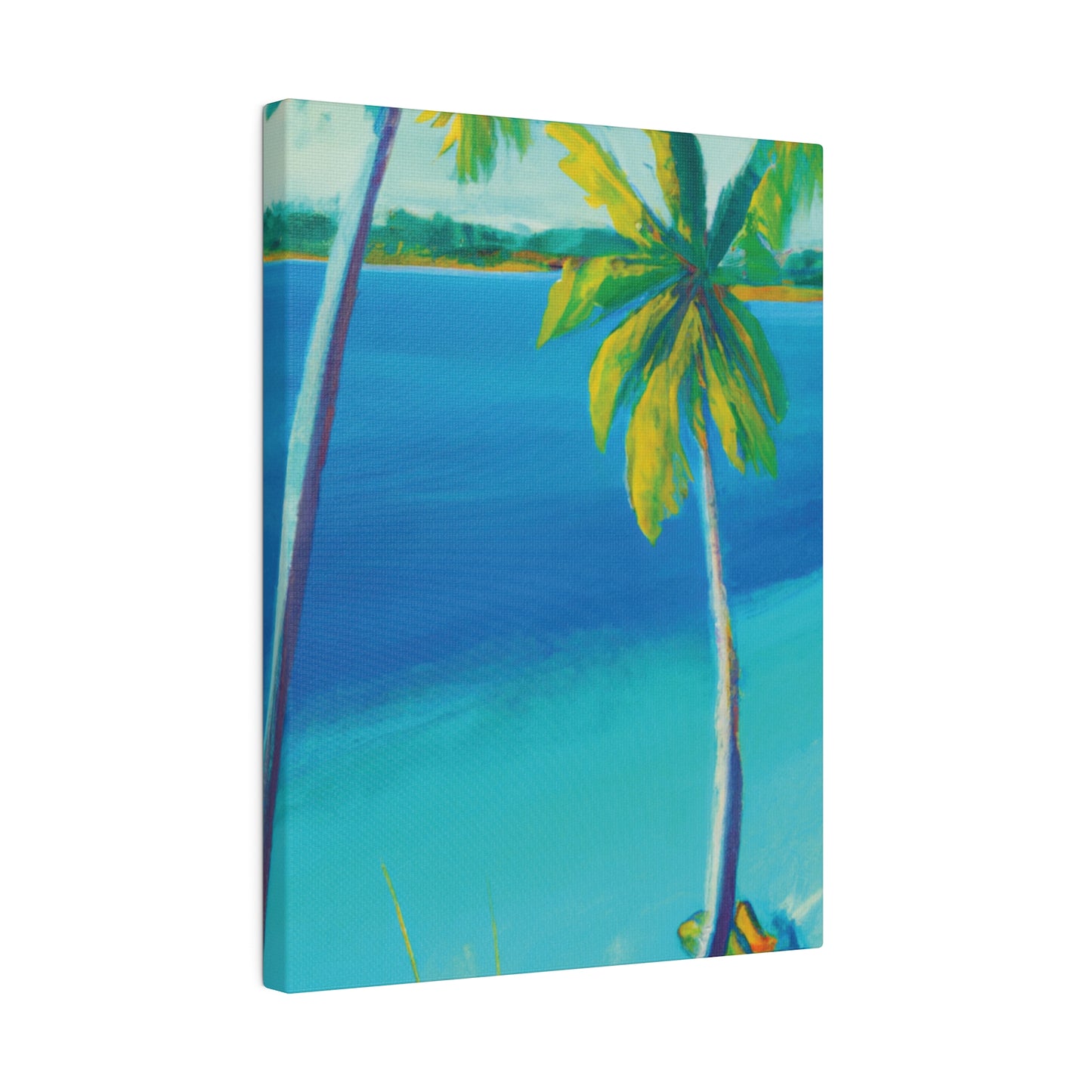 7593L - Bahamas Ocean Painting Print | Bahamas | Ocean | Beach | Poster | Home Decor | Wall Art | Canvas