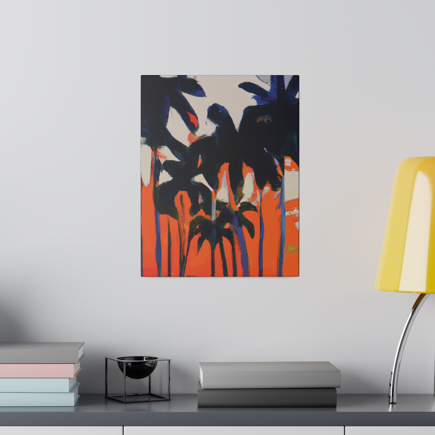 7345M - Miami Beach Sunset Painting Print | Miami | Beach | Sunset | Poster | Home Decor | Wall Art | Canvas