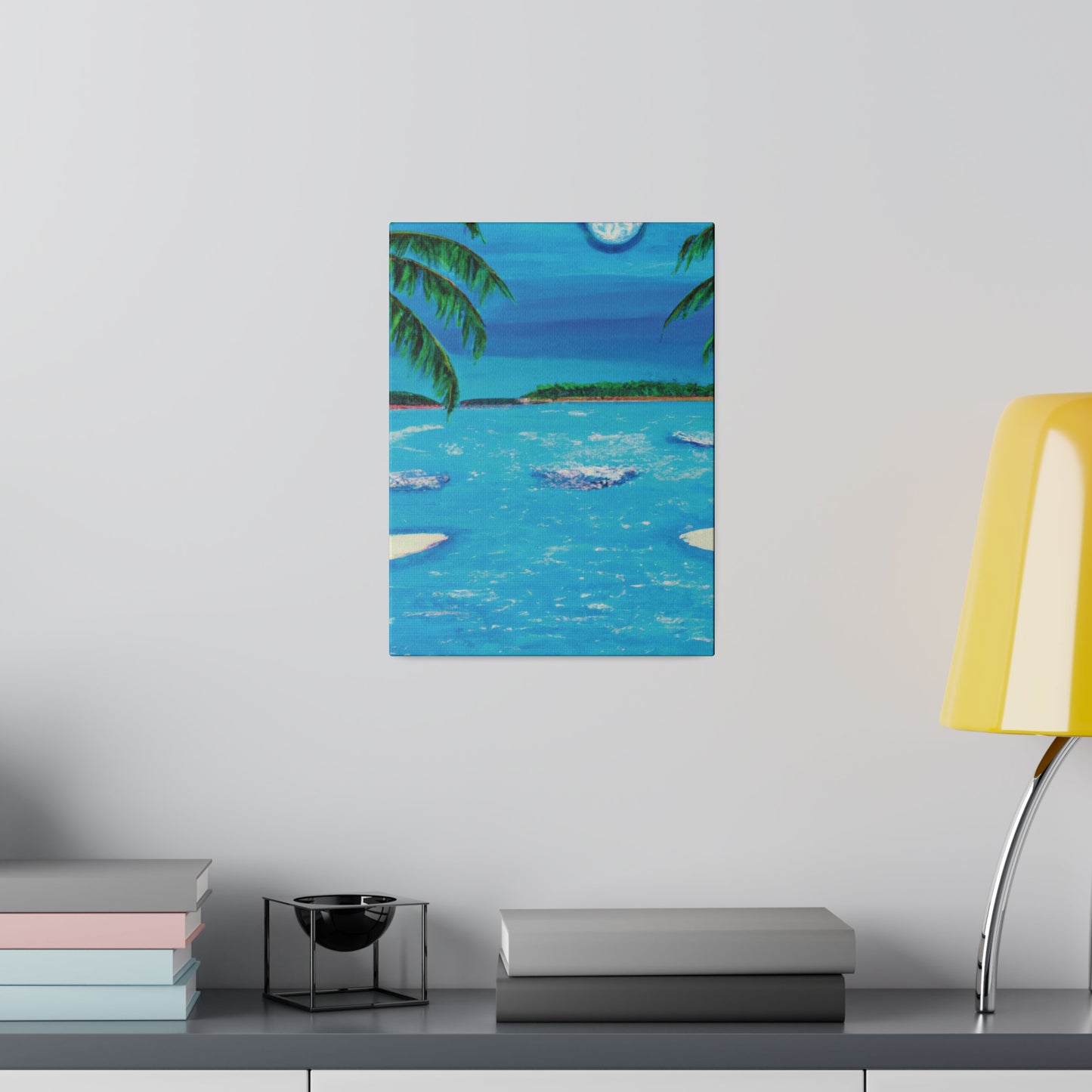 7239Z - Bahamas Ocean Painting Print | Bahamas | Ocean | Beach | Poster | Home Decor | Wall Art | Canvas