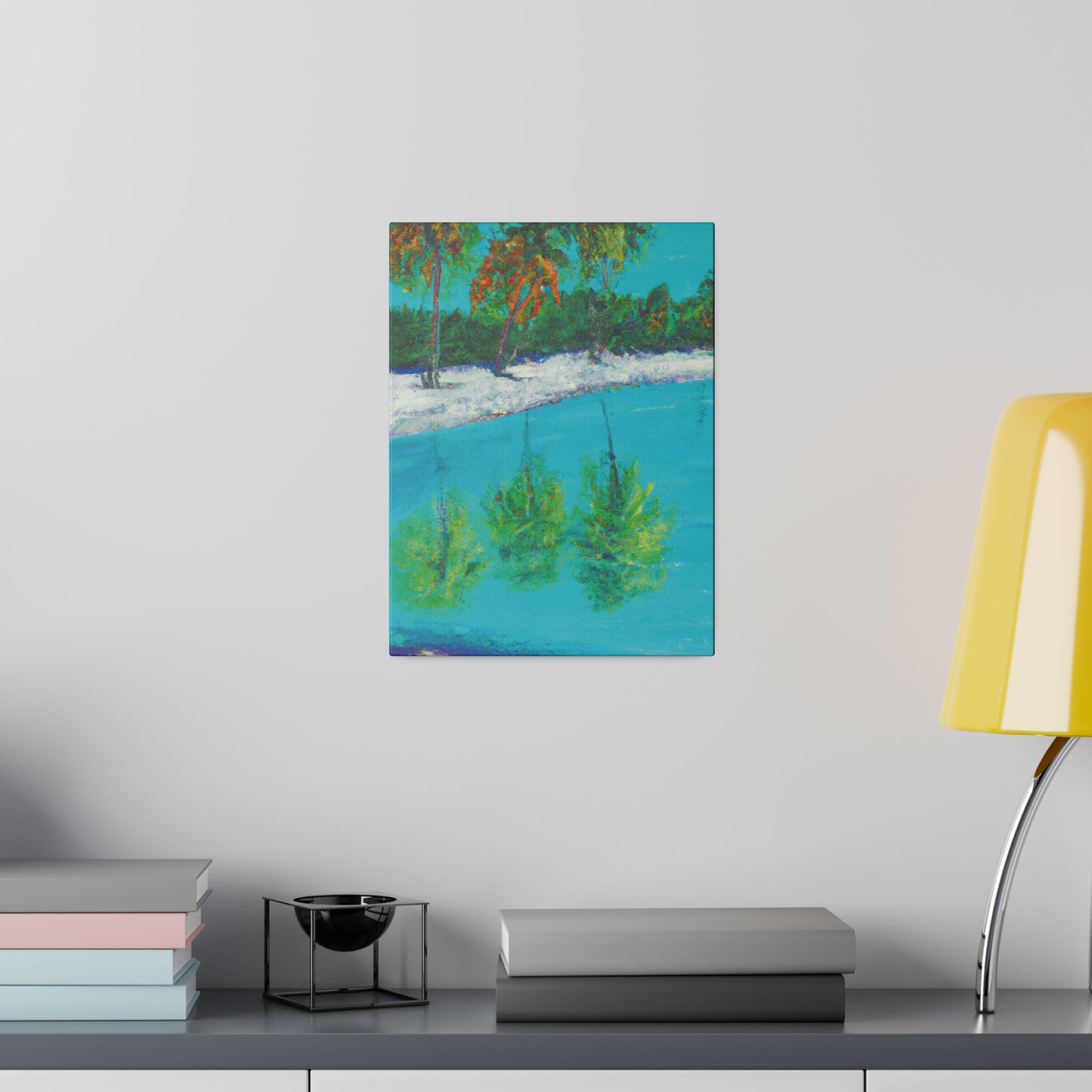 8297H - Bahamas Ocean Painting Print | Bahamas | Ocean | Beach | Poster | Home Decor | Wall Art | Canvas