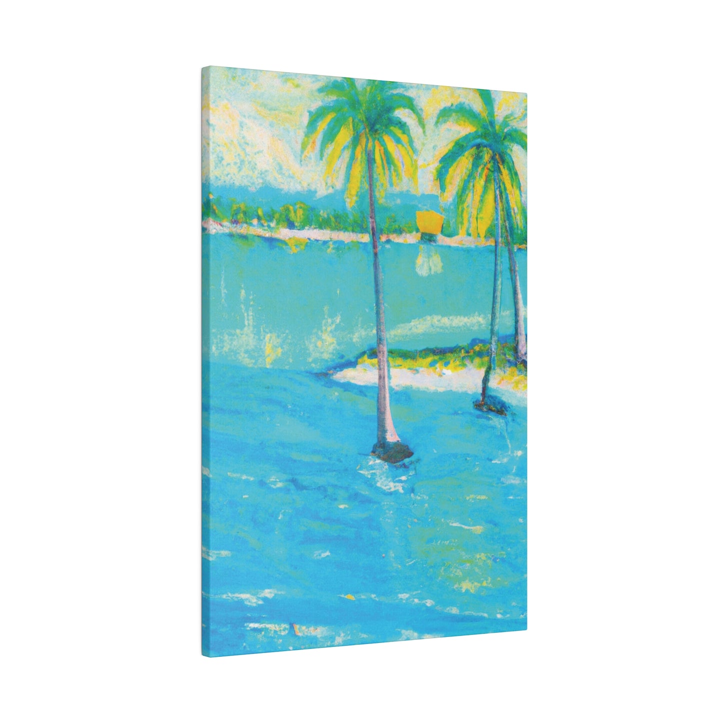 9652X - Bahamas Ocean Painting Print | Bahamas | Ocean | Beach | Poster | Home Decor | Wall Art | Canvas
