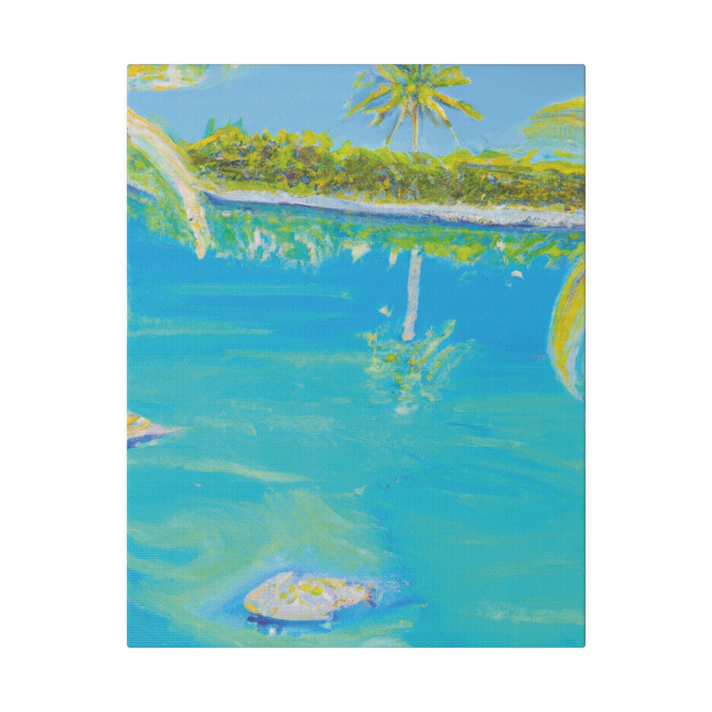 9546V - Bahamas Ocean Painting Print | Bahamas | Ocean | Beach | Poster | Home Decor | Wall Art | Canvas