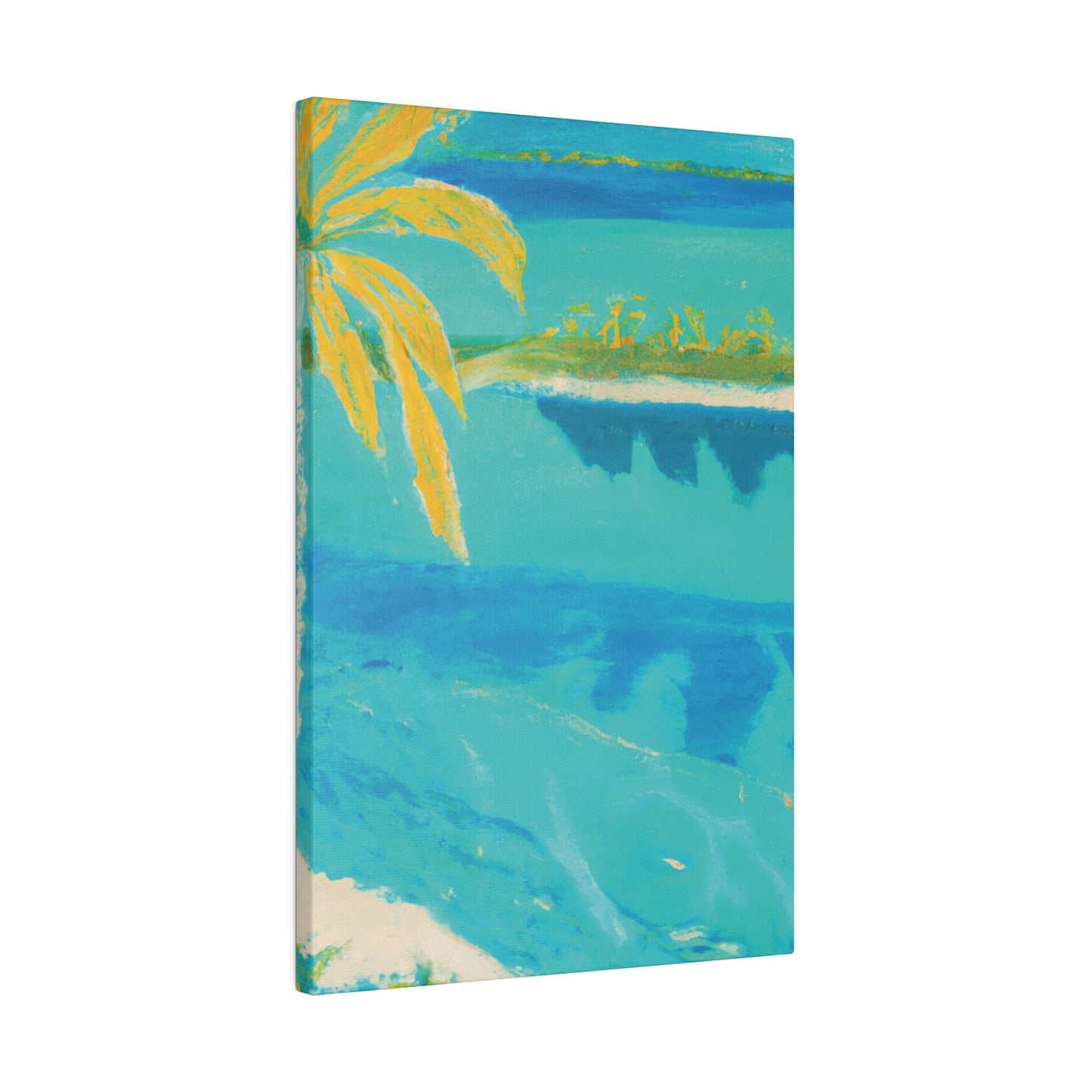 9110Q - Bahamas Ocean Painting Print | Bahamas | Ocean | Beach | Poster | Home Decor | Wall Art | Canvas