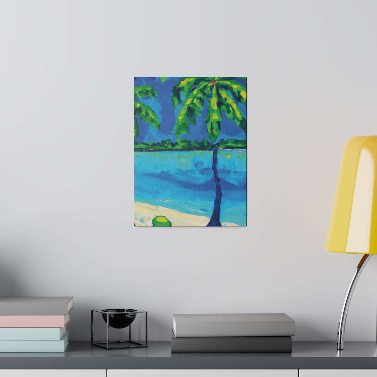 7381V - Bahamas Ocean Painting Print | Bahamas | Ocean | Beach | Poster | Home Decor | Wall Art | Canvas