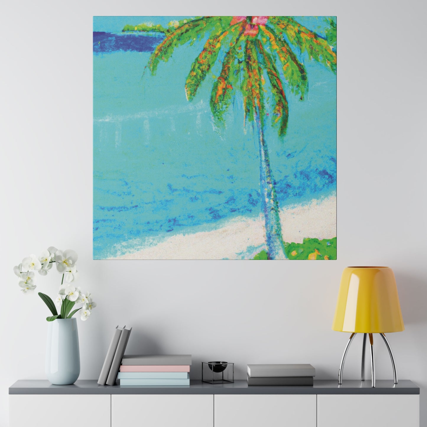 9089H - Bahamas Ocean Painting Print | Bahamas | Ocean | Beach | Poster | Home Decor | Wall Art | Canvas