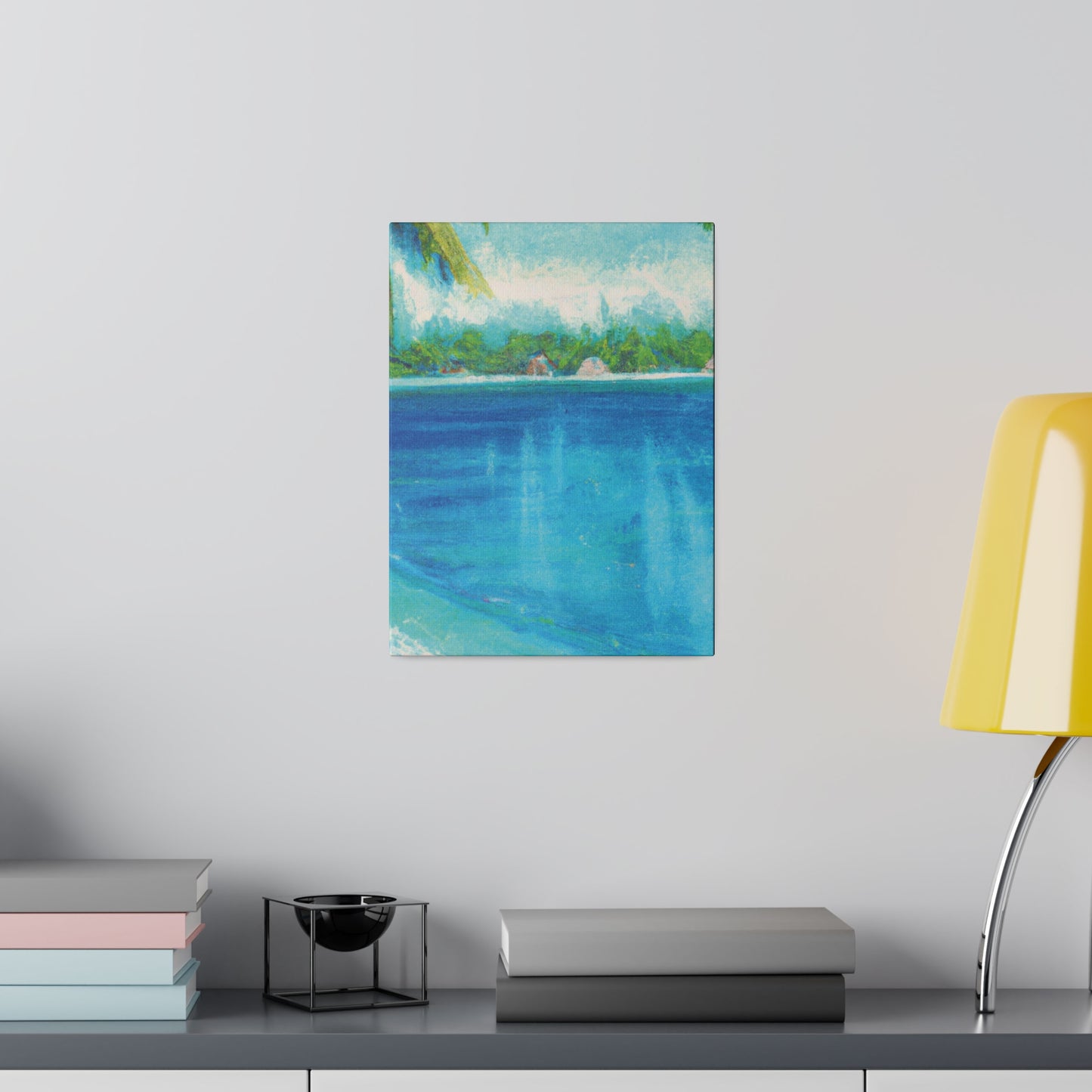 3198N - Bahamas Ocean Painting Print | Bahamas | Ocean | Beach | Poster | Home Decor | Wall Art | Canvas