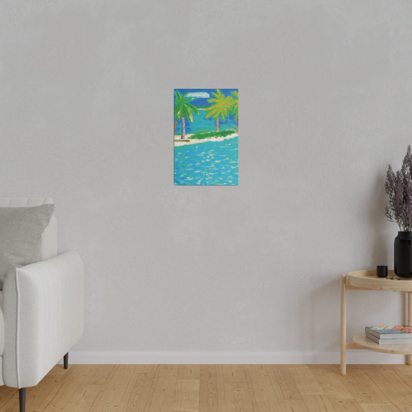3271K - Bahamas Ocean Painting Print | Bahamas | Ocean | Beach | Poster | Home Decor | Wall Art | Canvas