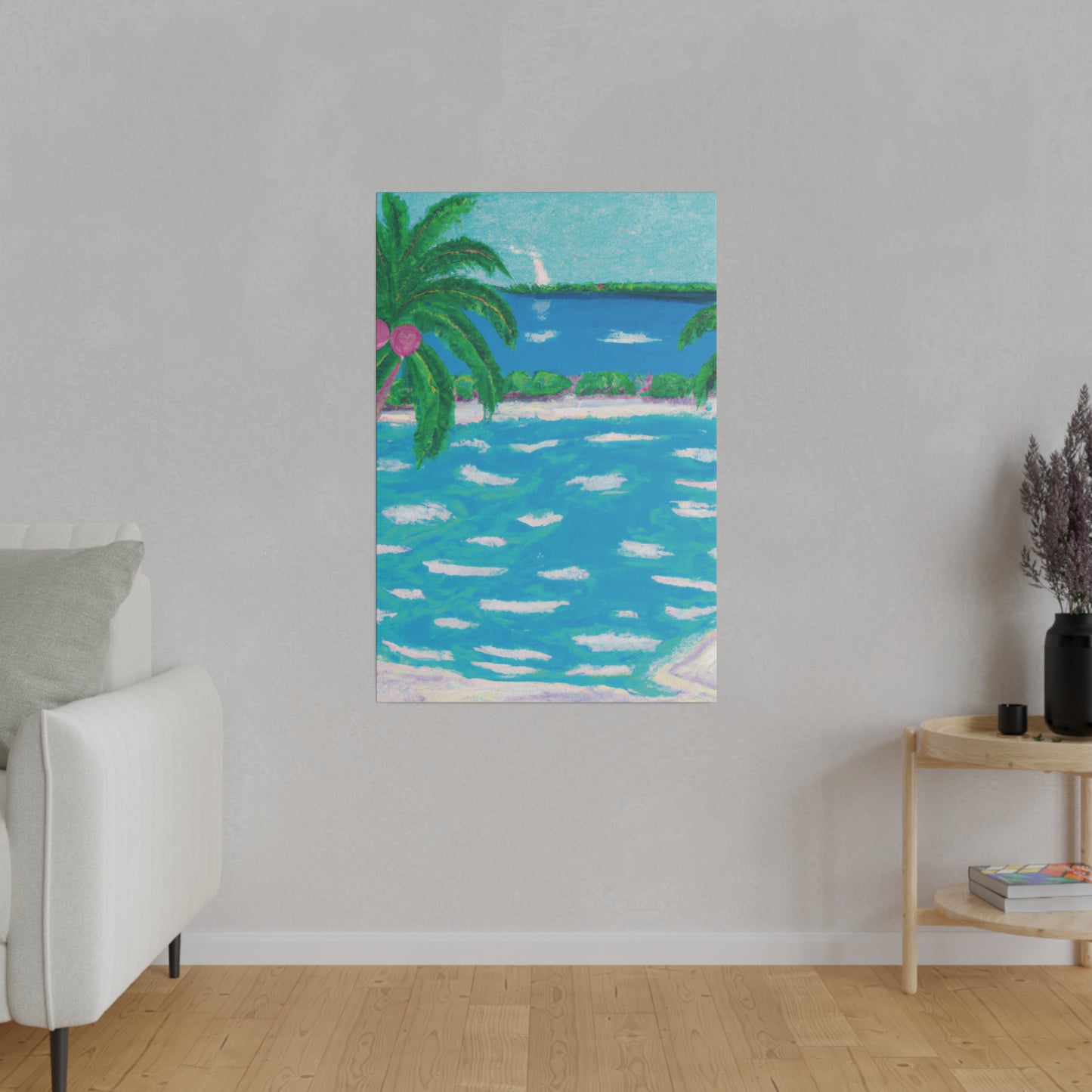 7341Z - Bahamas Ocean Painting Print | Bahamas | Ocean | Beach | Poster | Home Decor | Wall Art | Canvas