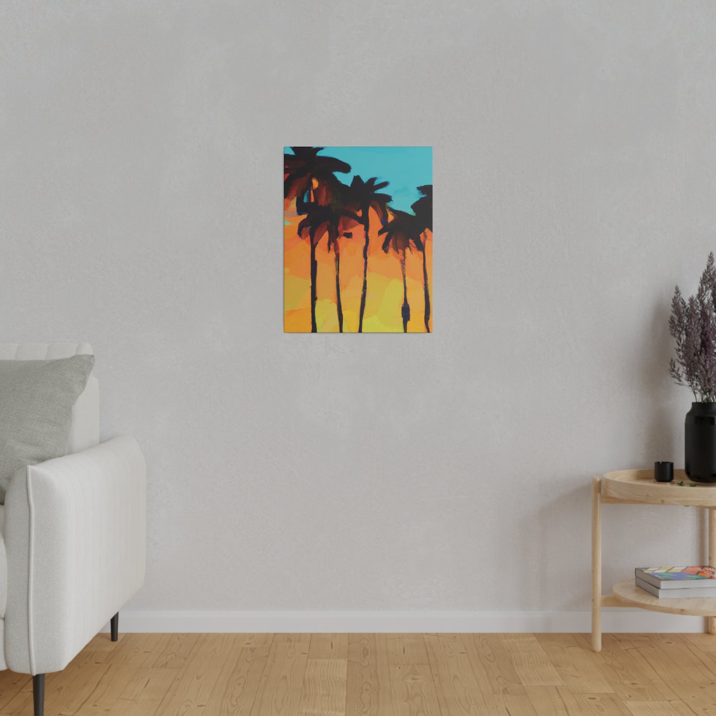 3606O - Miami Beach Sunset Painting Print | Miami | Beach | Sunset | Poster | Home Decor | Wall Art | Canvas