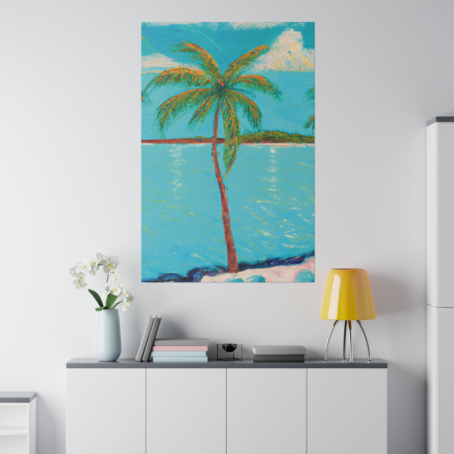 5186Z - Bahamas Ocean Painting Print | Bahamas | Ocean | Beach | Poster | Home Decor | Wall Art | Canvas