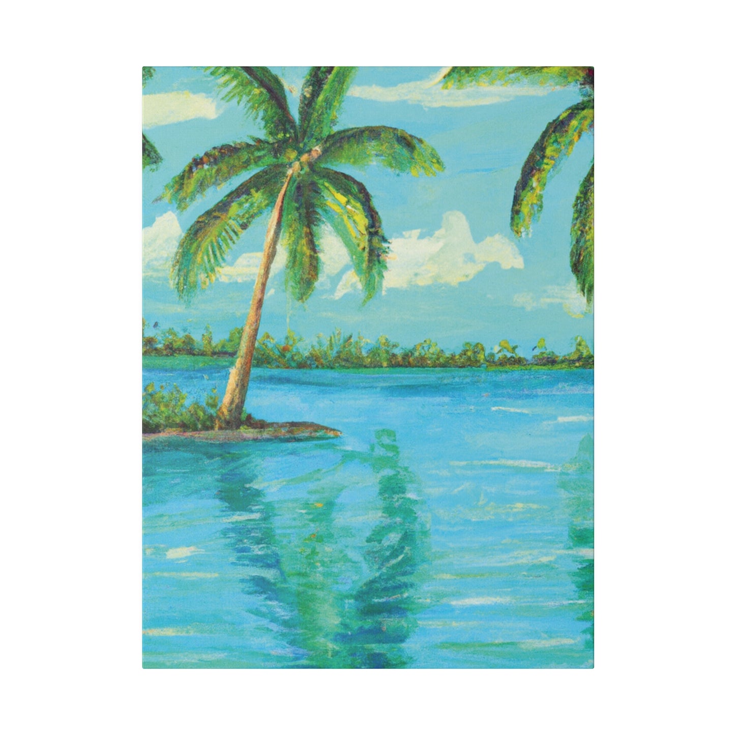 8276T - Bahamas Ocean Painting Print | Bahamas | Ocean | Beach | Poster | Home Decor | Wall Art | Canvas