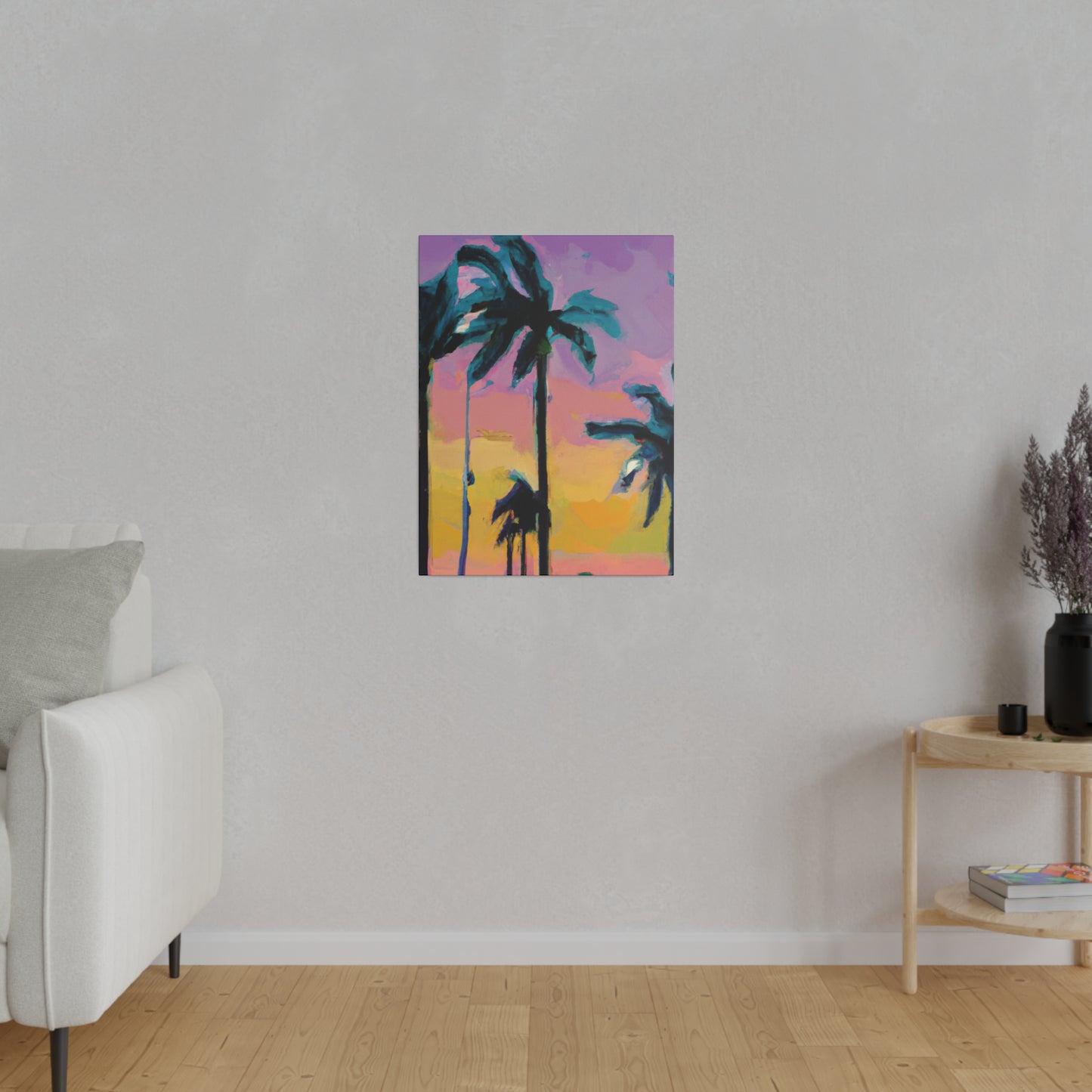 510K - Miami Beach Sunset Painting Print | Miami | Beach | Sunset | Poster | Home Decor | Wall Art | Canvas