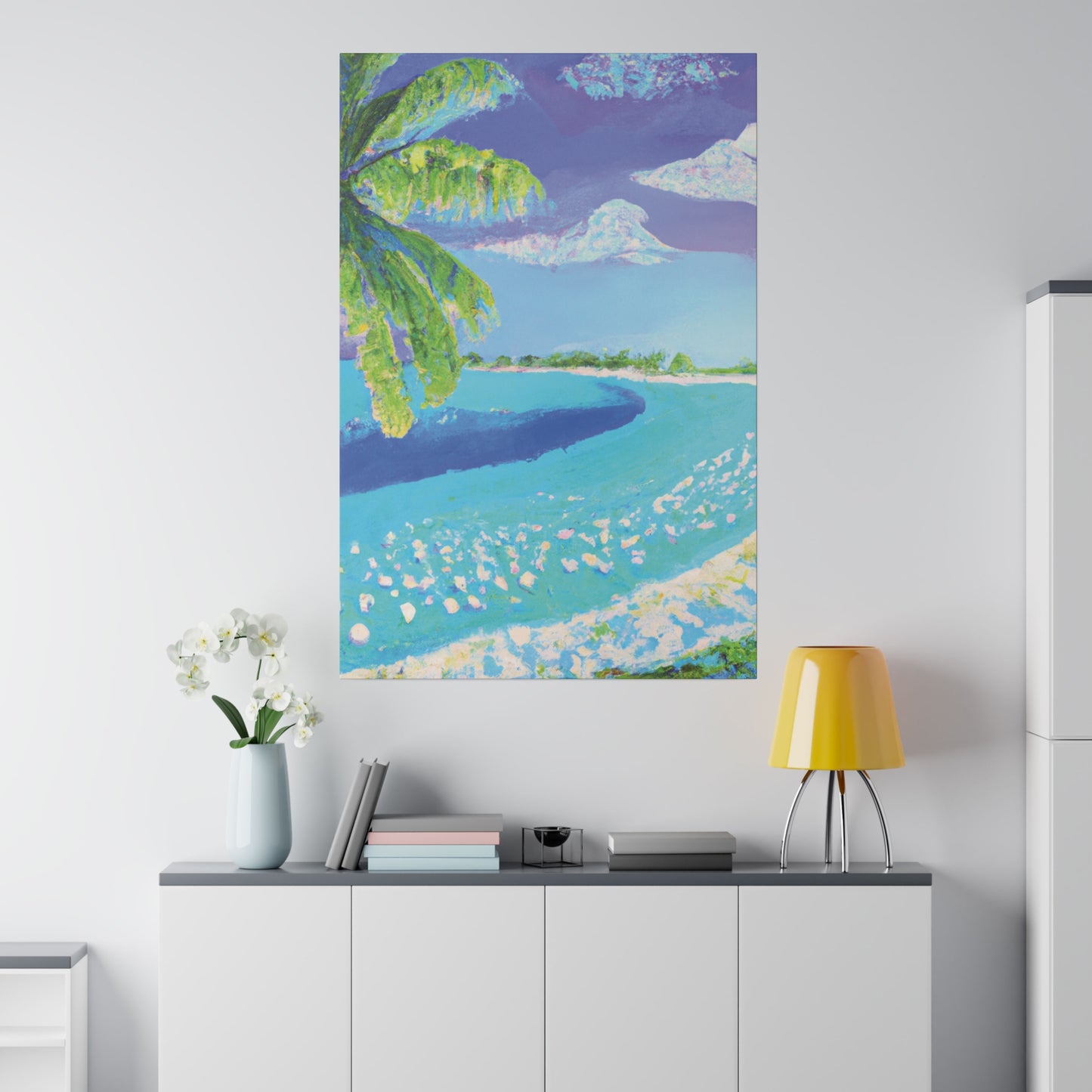 9792F - Bahamas Ocean Painting Print | Bahamas | Ocean | Beach | Poster | Home Decor | Wall Art | Canvas