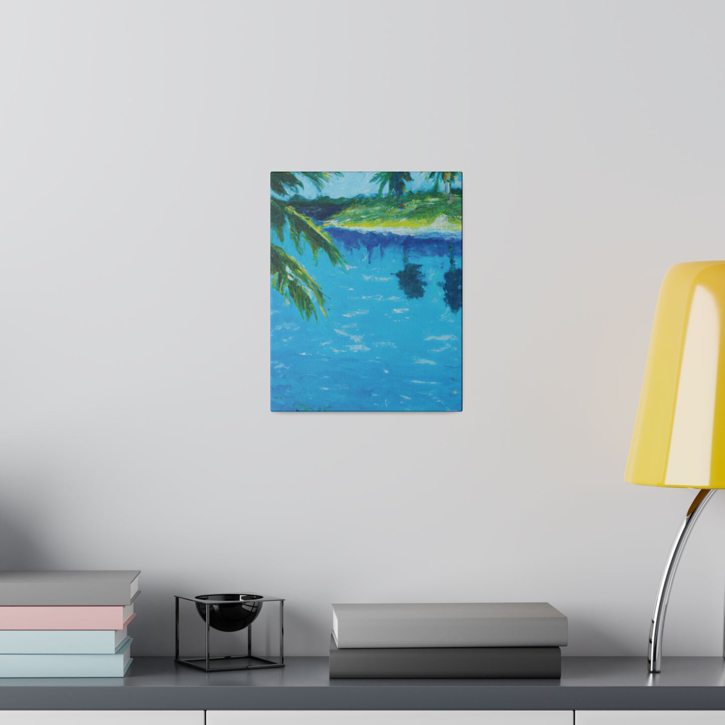 4568T - Bahamas Ocean Painting Print | Bahamas | Ocean | Beach | Poster | Home Decor | Wall Art | Canvas