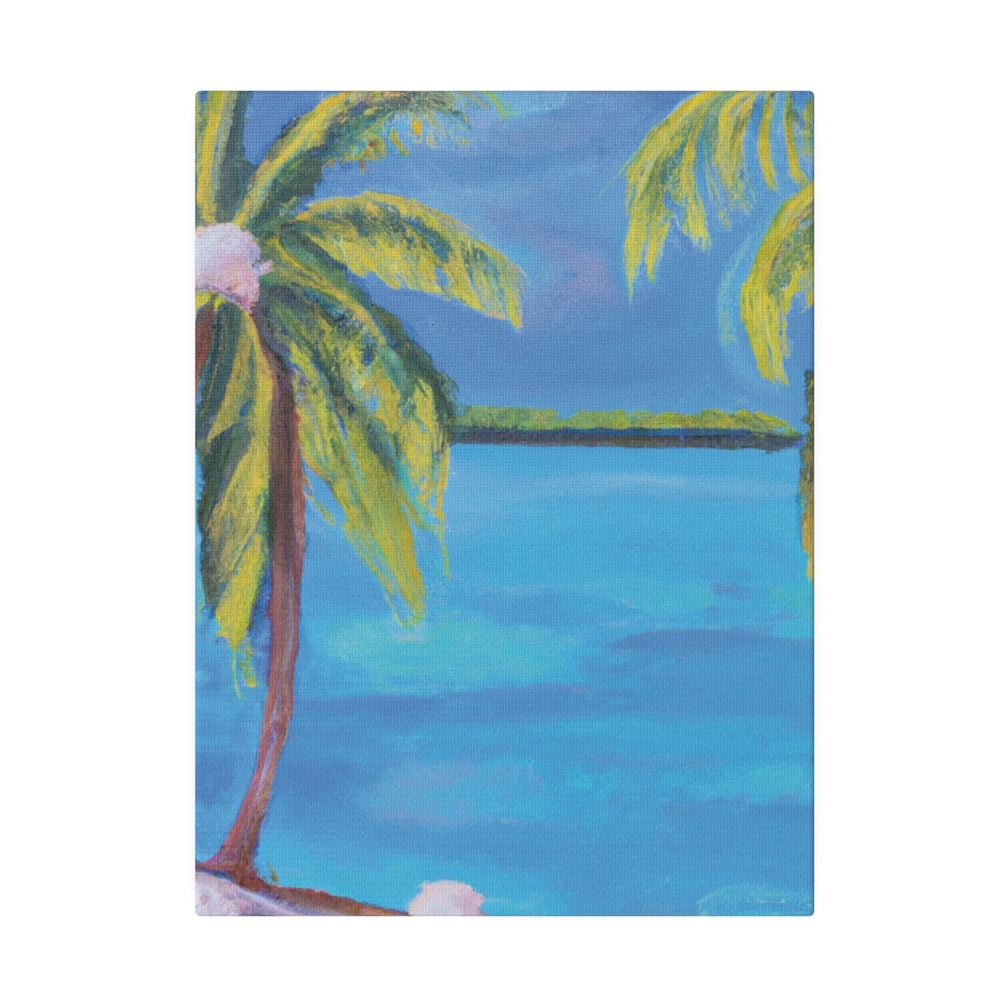 8164W - Bahamas Ocean Painting Print | Bahamas | Ocean | Beach | Poster | Home Decor | Wall Art | Canvas