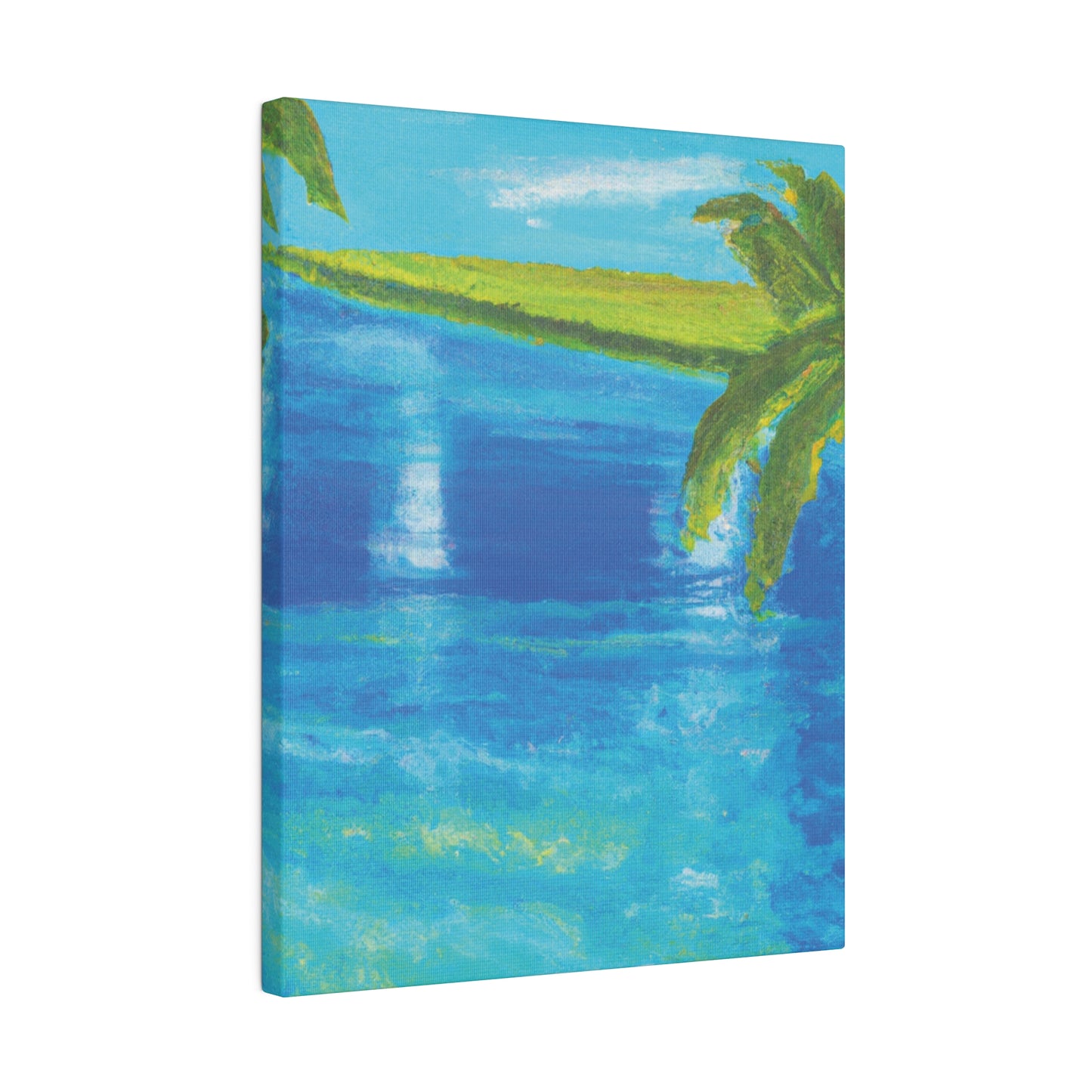 6359F - Bahamas Ocean Painting Print | Bahamas | Ocean | Beach | Poster | Home Decor | Wall Art | Canvas