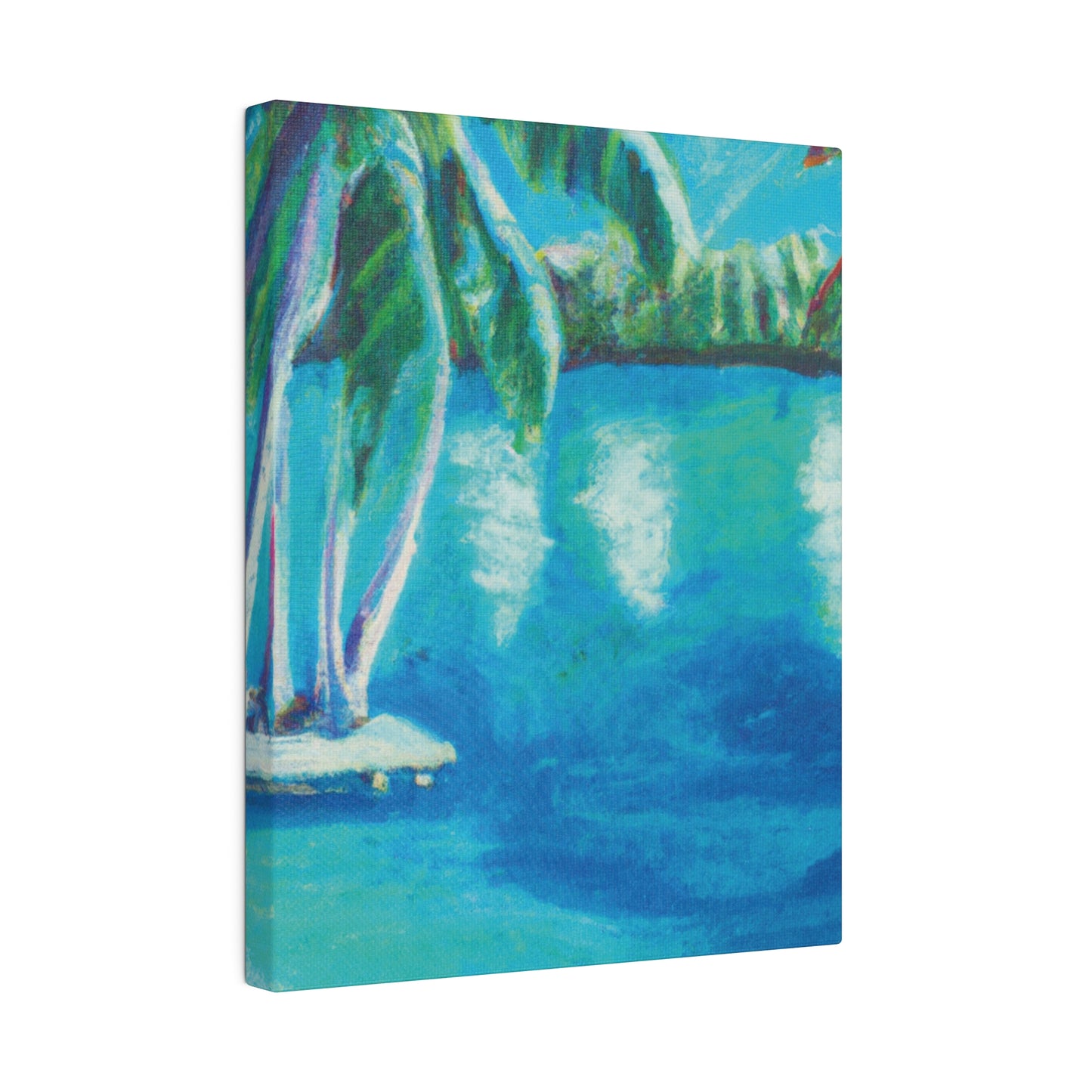 3187V - Bahamas Ocean Painting Print | Bahamas | Ocean | Beach | Poster | Home Decor | Wall Art | Canvas