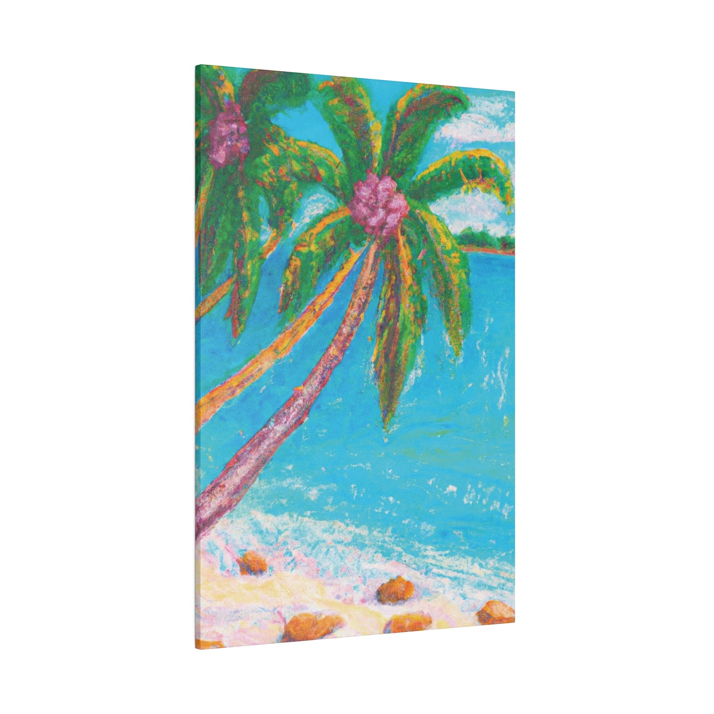 9276V - Bahamas Ocean Painting Print | Bahamas | Ocean | Beach | Poster | Home Decor | Wall Art | Canvas