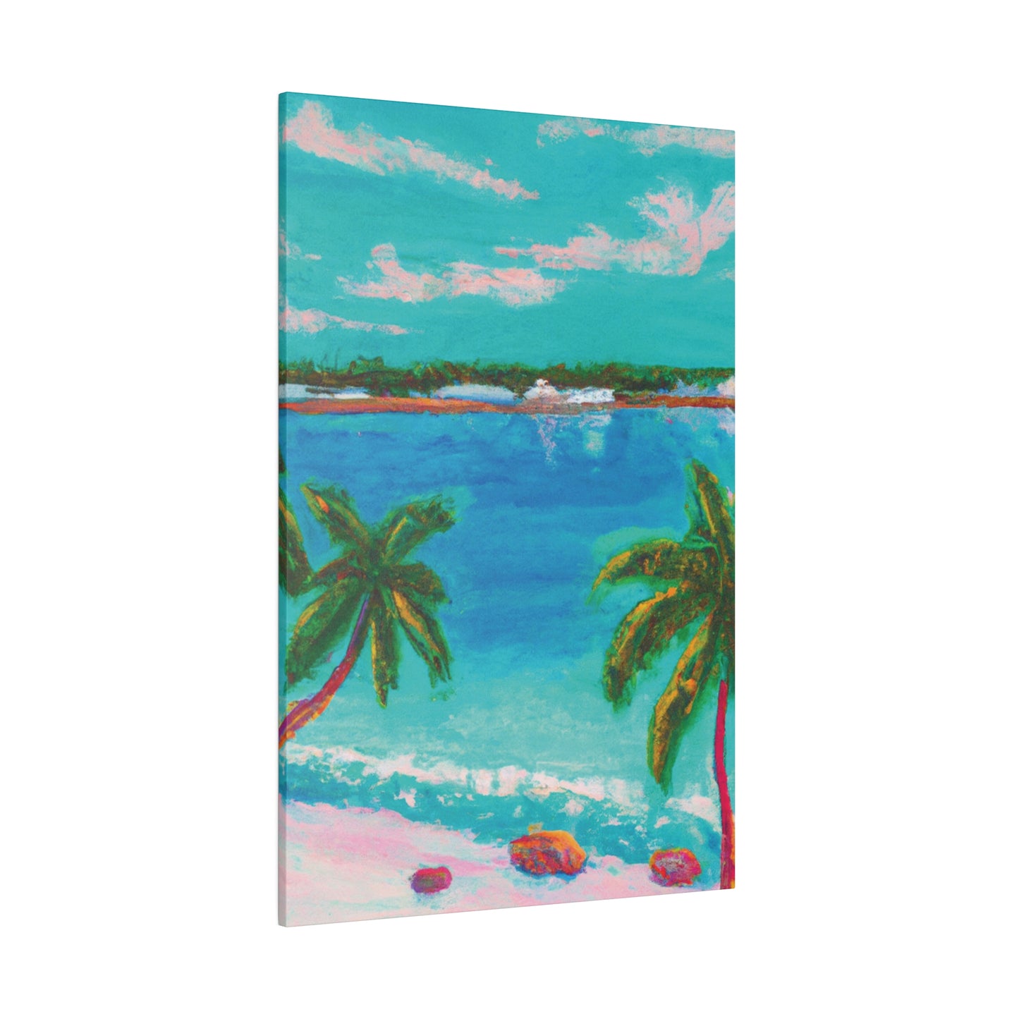 6836G - Bahamas Ocean Painting Print | Bahamas | Ocean | Beach | Poster | Home Decor | Wall Art | Canvas