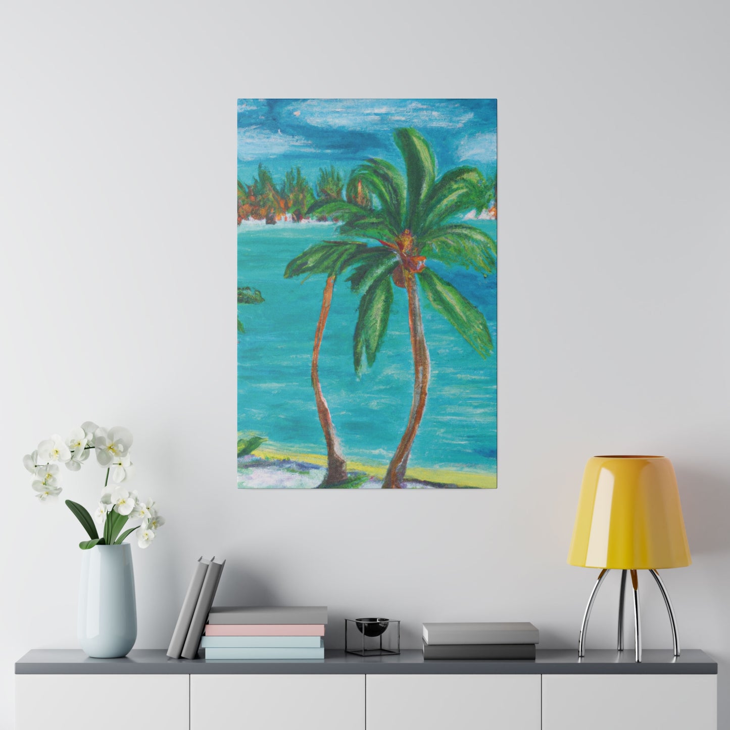 8299I - Bahamas Ocean Painting Print | Bahamas | Ocean | Beach | Poster | Home Decor | Wall Art | Canvas