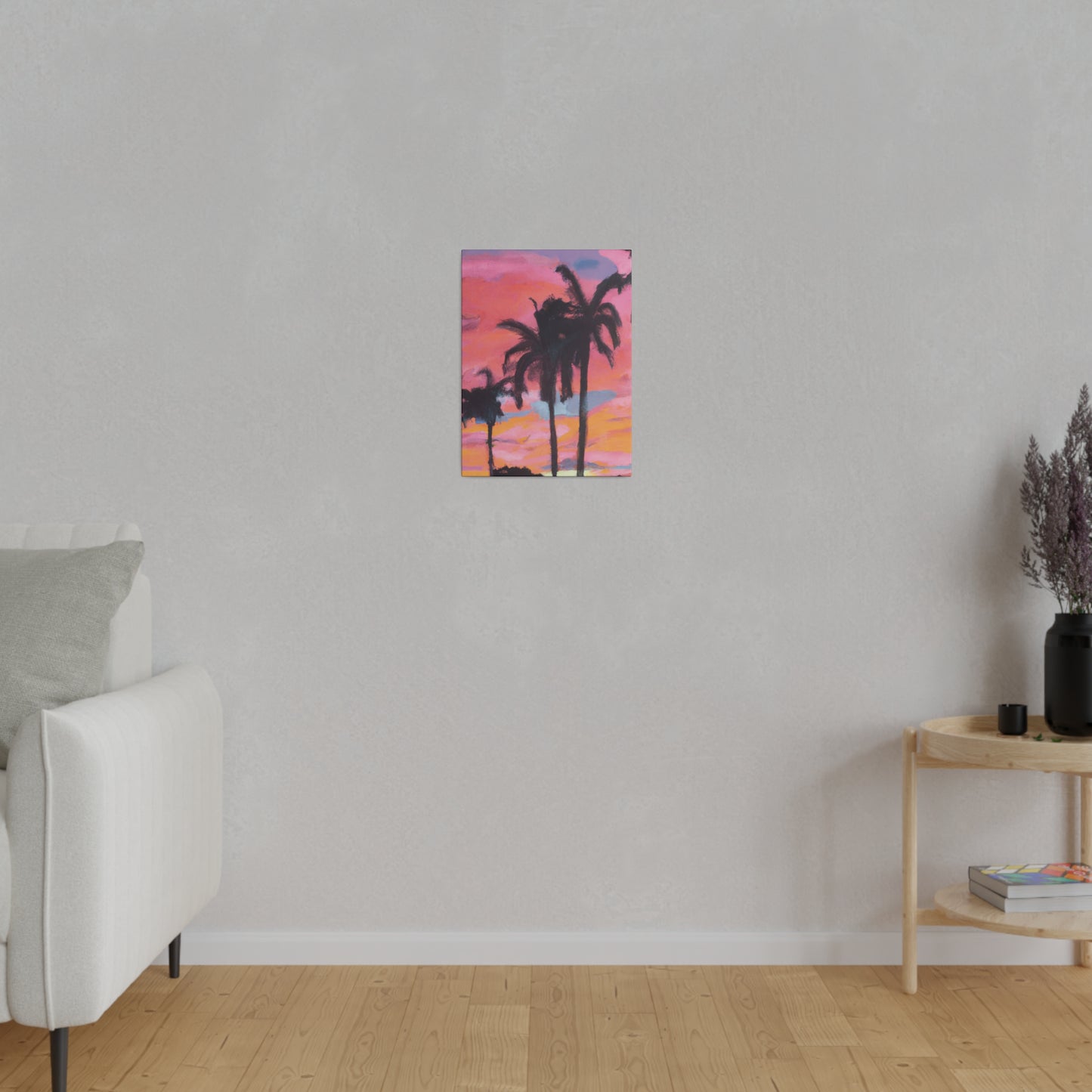 6349G - Miami Beach Sunset Painting Print | Miami | Beach | Sunset | Poster | Home Decor | Wall Art | Canvas