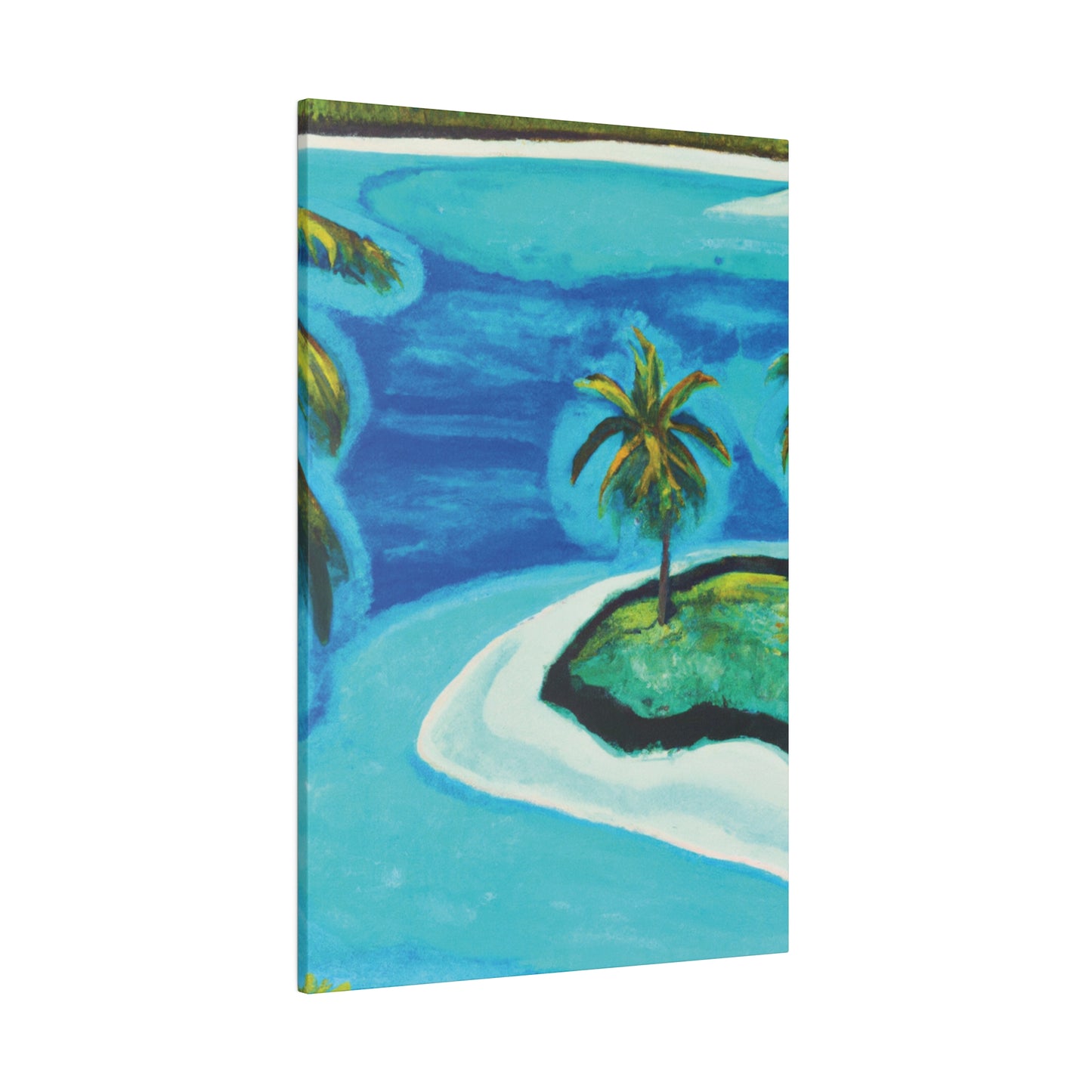 4265U - Bahamas Ocean Painting Print | Bahamas | Ocean | Beach | Poster | Home Decor | Wall Art | Canvas