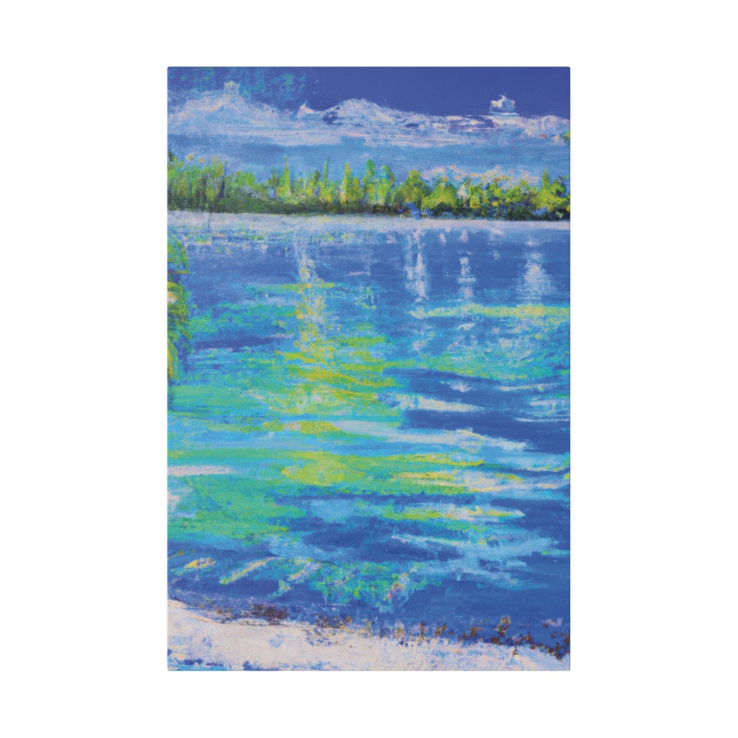 7692N - Bahamas Ocean Painting Print | Bahamas | Ocean | Beach | Poster | Home Decor | Wall Art | Canvas