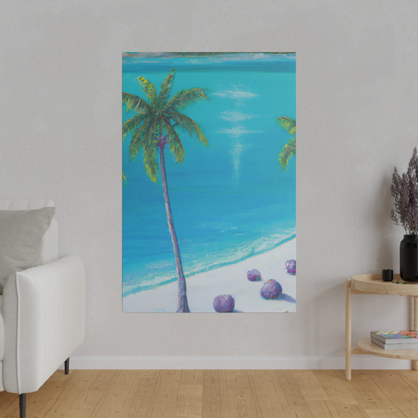 4223A - Bahamas Ocean Painting Print | Bahamas | Ocean | Beach | Poster | Home Decor | Wall Art | Canvas