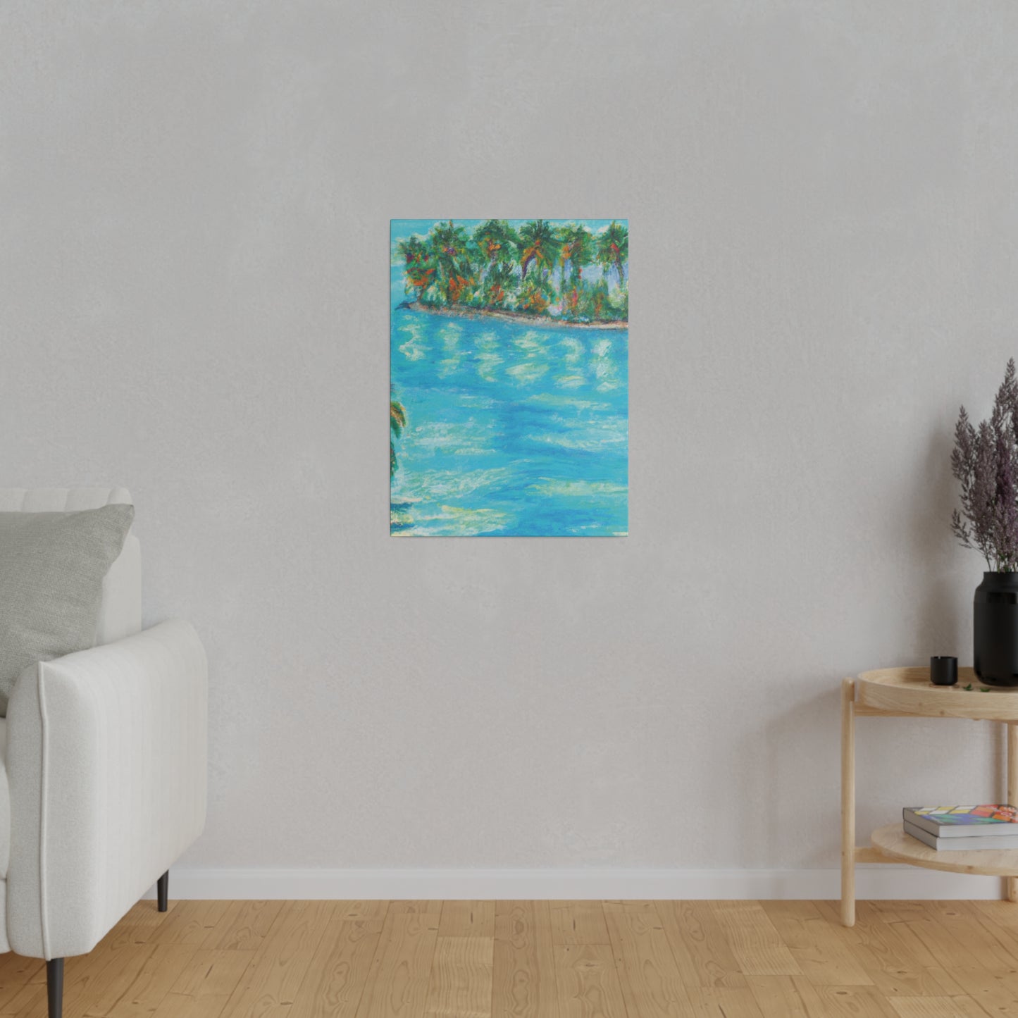 8625Q - Bahamas Ocean Painting Print | Bahamas | Ocean | Beach | Poster | Home Decor | Wall Art | Canvas