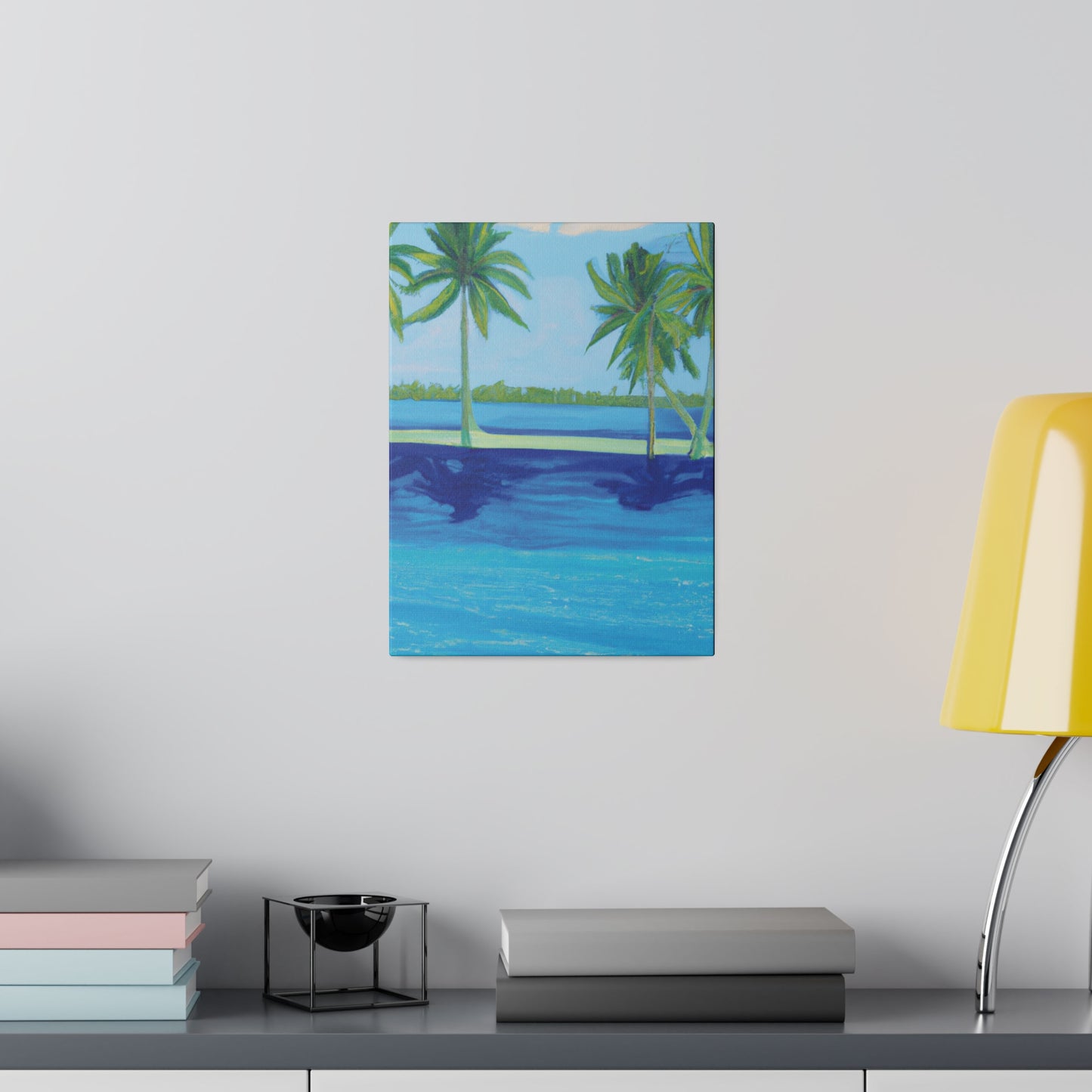 9589F - Bahamas Ocean Painting Print | Bahamas | Ocean | Beach | Poster | Home Decor | Wall Art | Canvas