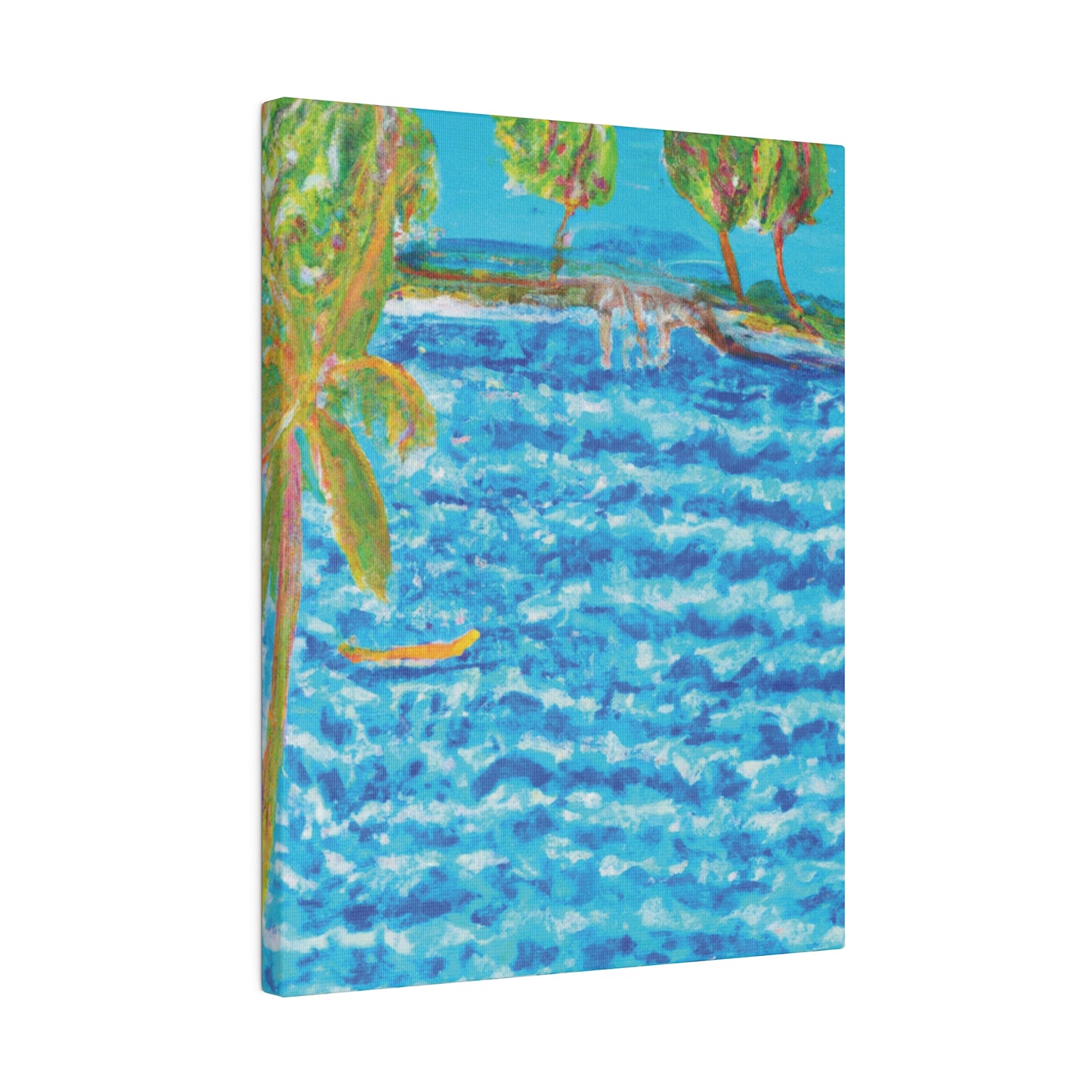 3687E - Bahamas Ocean Painting Print | Bahamas | Ocean | Beach | Poster | Home Decor | Wall Art | Canvas