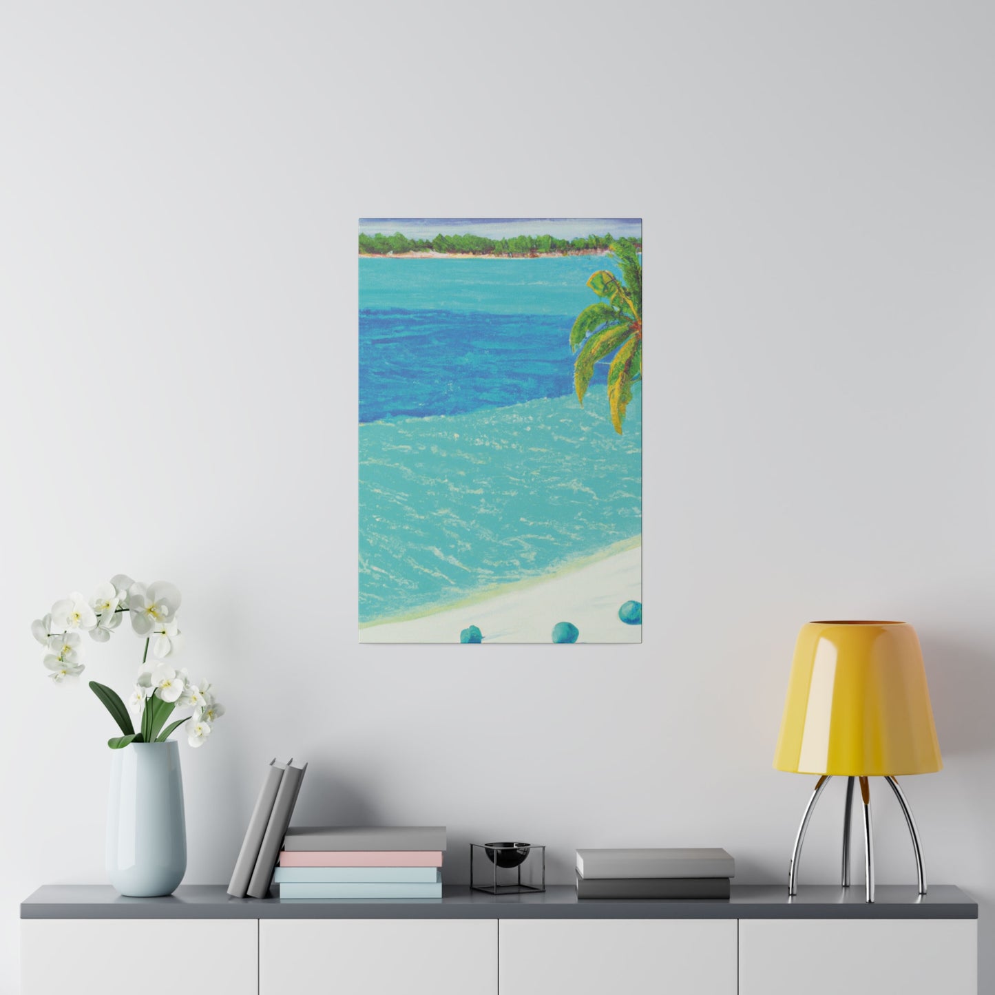 7221H - Bahamas Ocean Painting Print | Bahamas | Ocean | Beach | Poster | Home Decor | Wall Art | Canvas