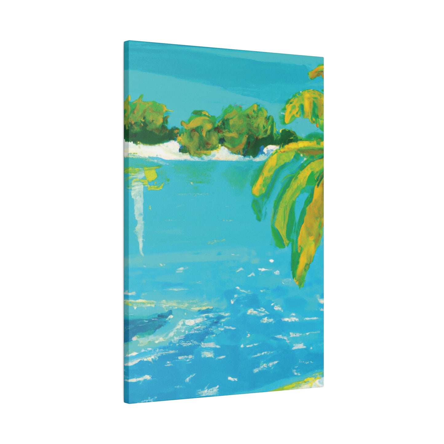 2261V - Bahamas Ocean Painting Print | Bahamas | Ocean | Beach | Poster | Home Decor | Wall Art | Canvas