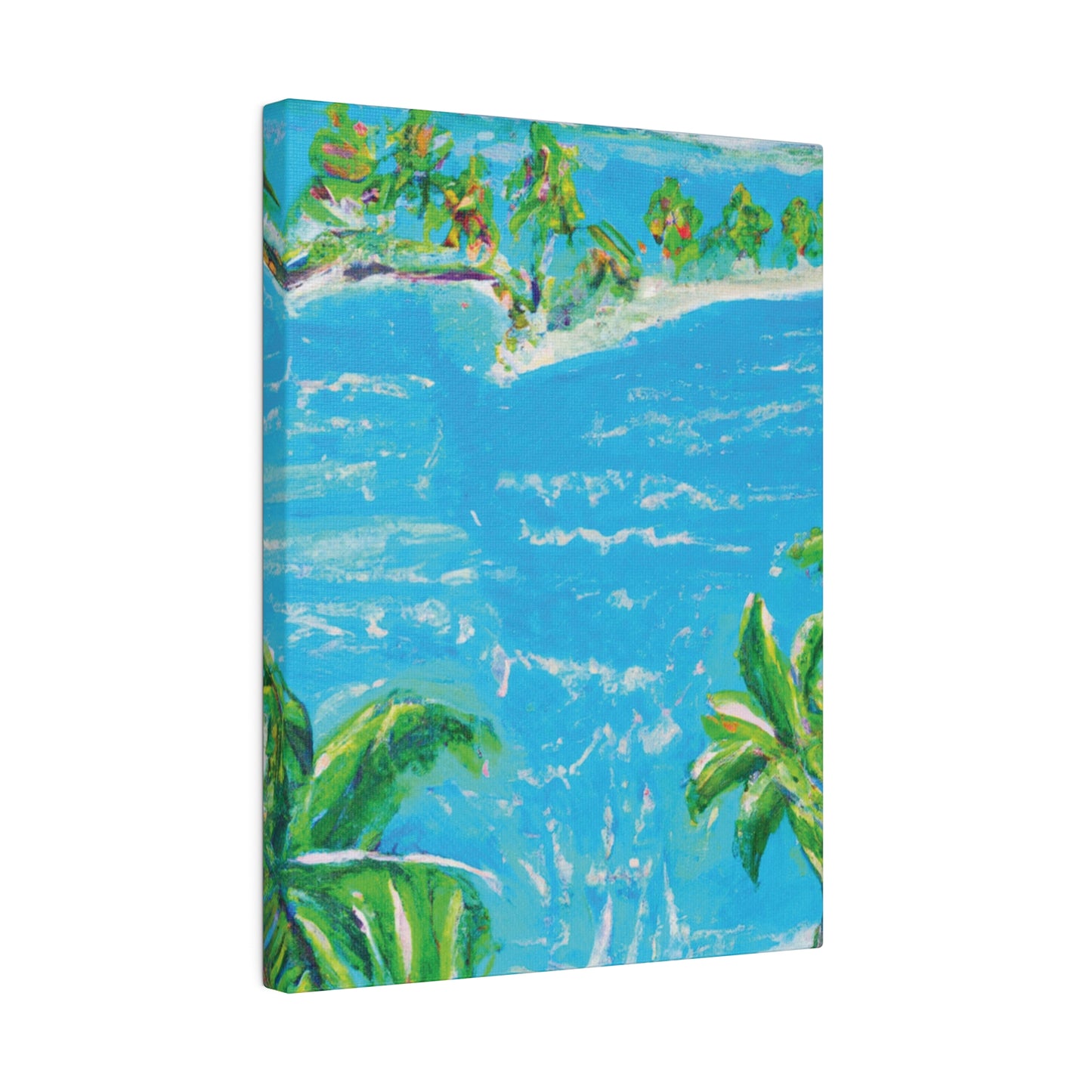 9413O - Bahamas Ocean Painting Print | Bahamas | Ocean | Beach | Poster | Home Decor | Wall Art | Canvas