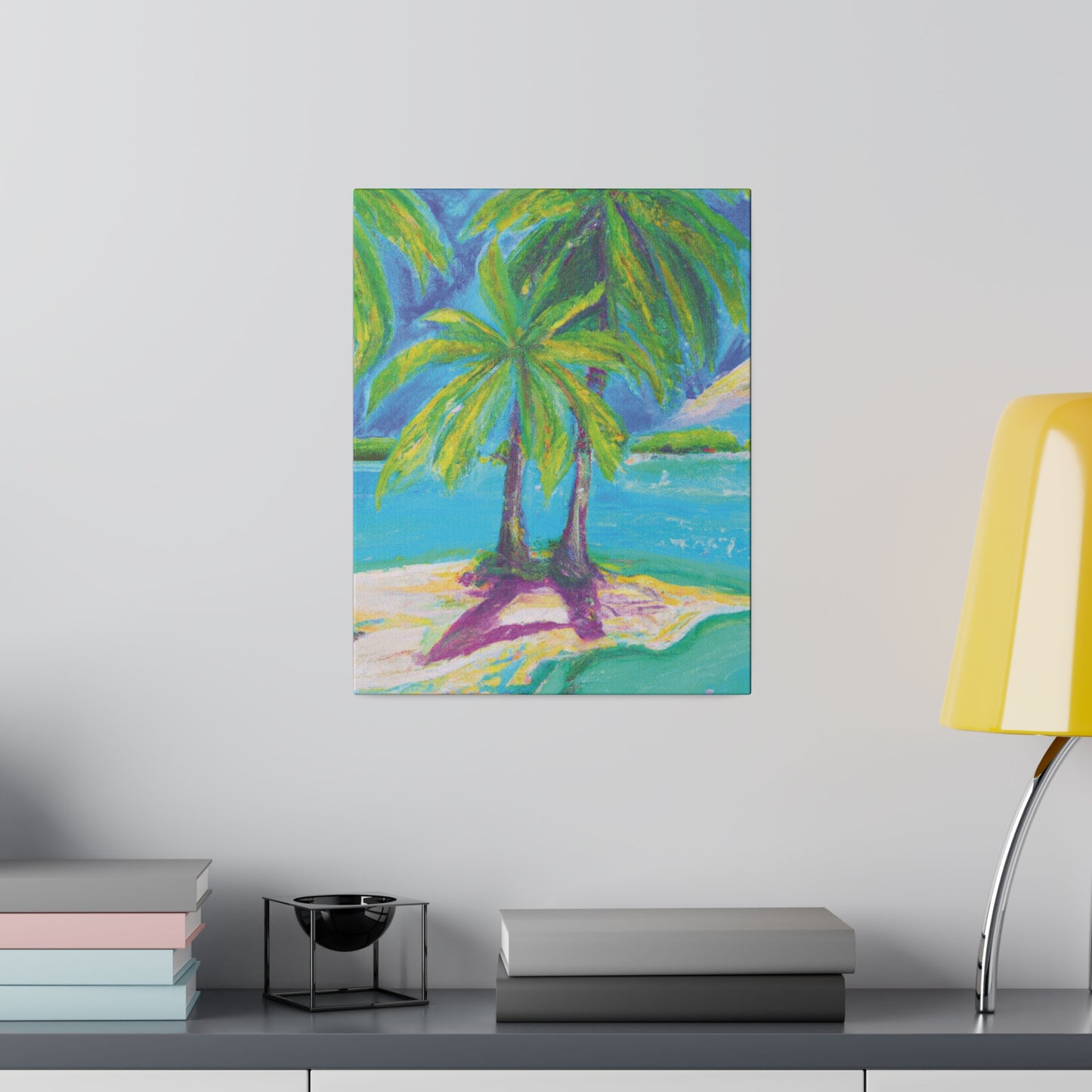 6632P - Bahamas Ocean Painting Print | Bahamas | Ocean | Beach | Poster | Home Decor | Wall Art | Canvas