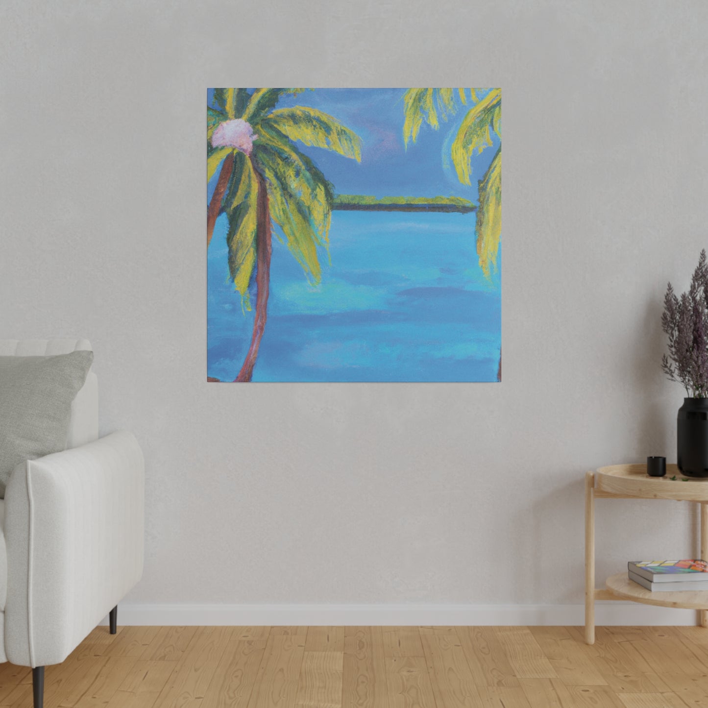 8164W - Bahamas Ocean Painting Print | Bahamas | Ocean | Beach | Poster | Home Decor | Wall Art | Canvas