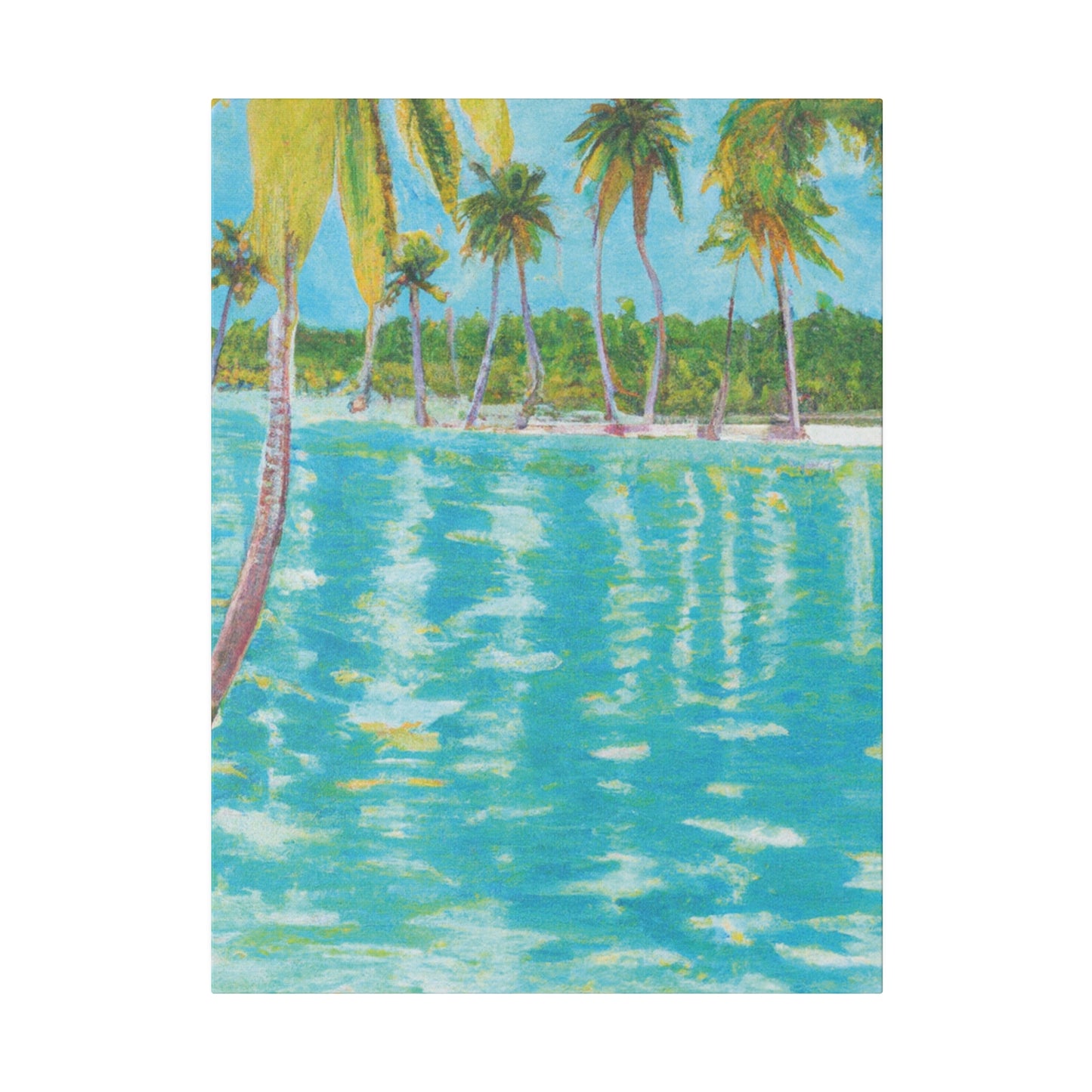 8537R - Bahamas Ocean Painting Print | Bahamas | Ocean | Beach | Poster | Home Decor | Wall Art | Canvas