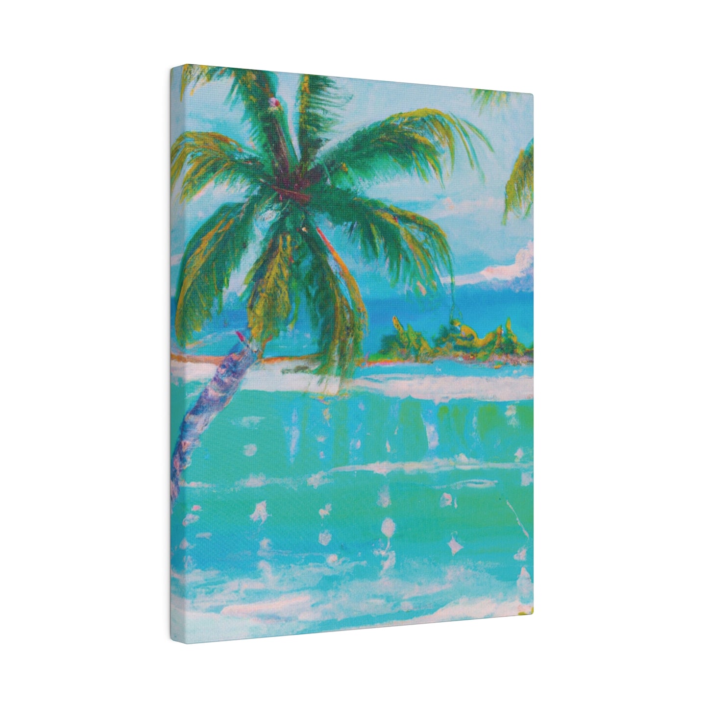 9452K - Bahamas Ocean Painting Print | Bahamas | Ocean | Beach | Poster | Home Decor | Wall Art | Canvas