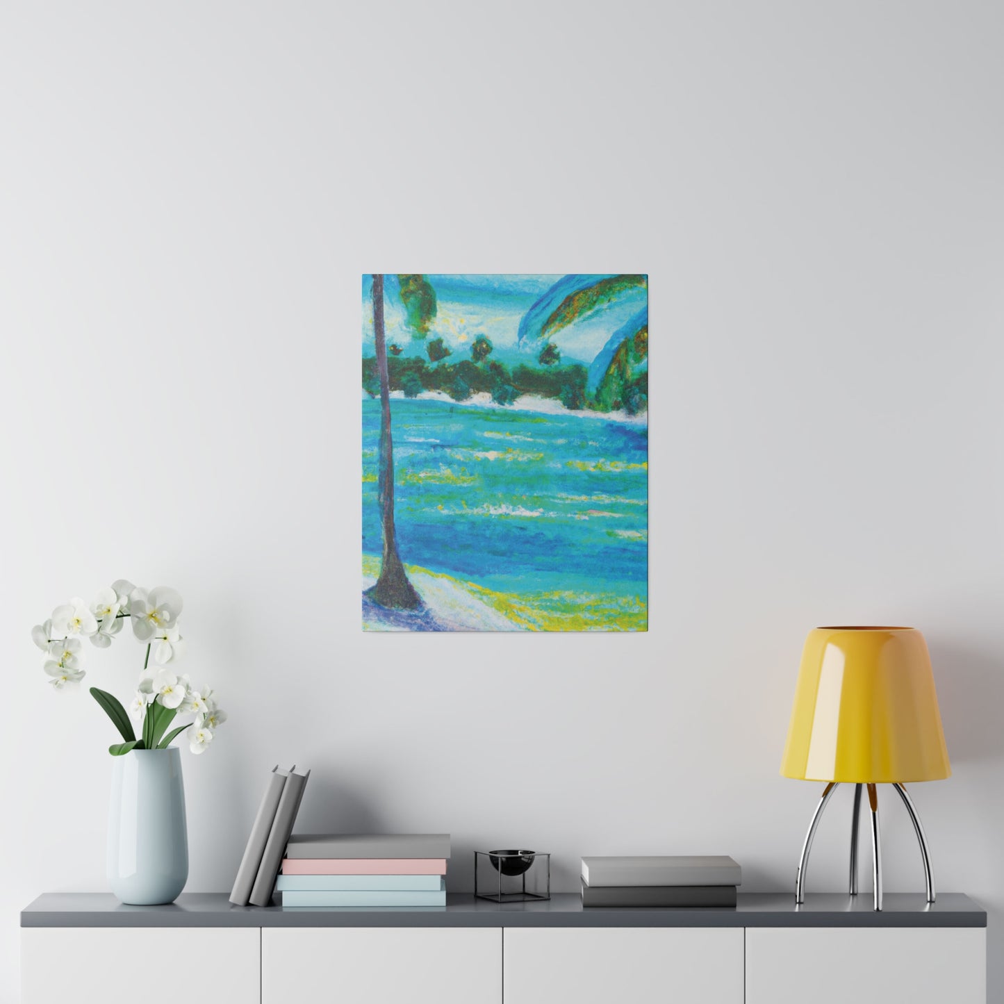 5874R - Bahamas Ocean Painting Print | Bahamas | Ocean | Beach | Poster | Home Decor | Wall Art | Canvas