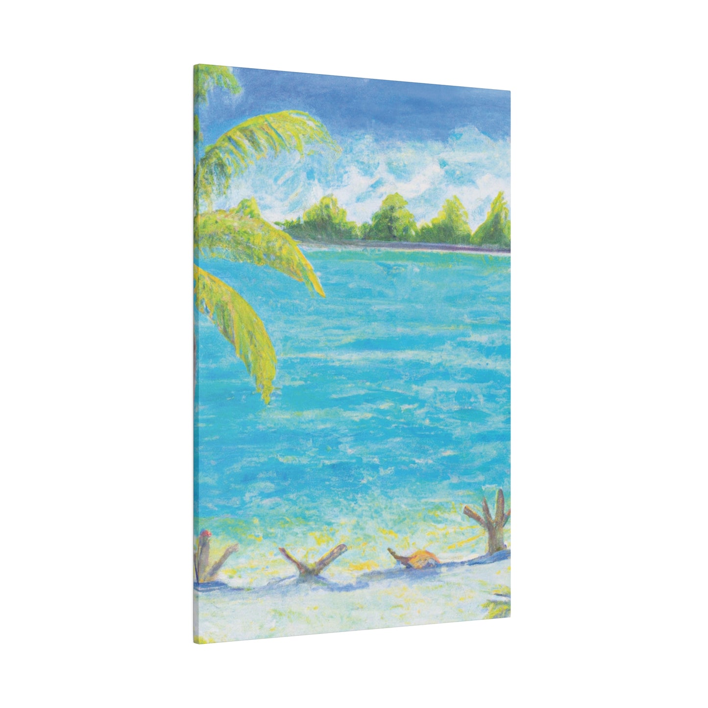 3007D - Bahamas Ocean Painting Print | Bahamas | Ocean | Beach | Poster | Home Decor | Wall Art | Canvas