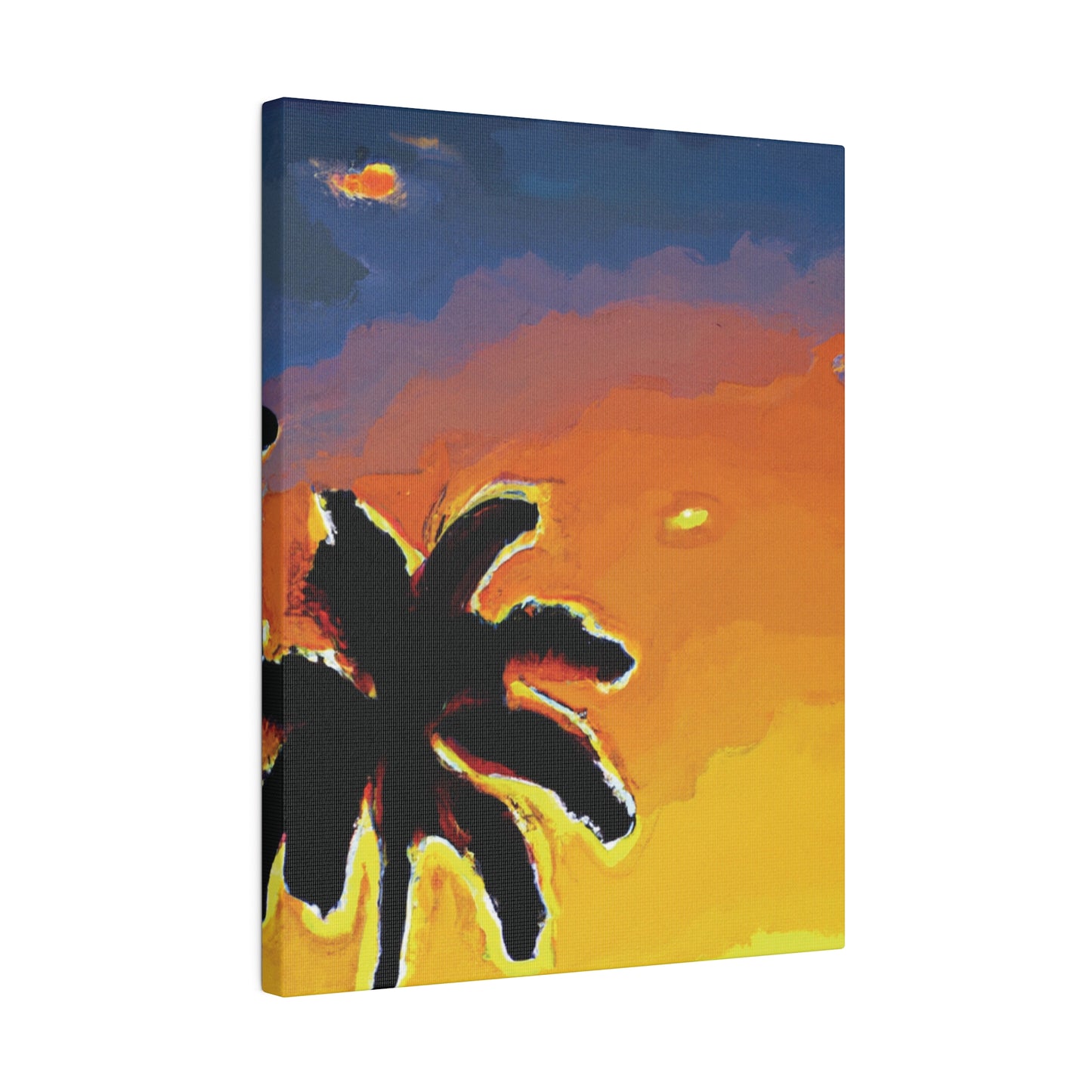 8720W - Miami Beach Sunset Painting Print | Miami | Beach | Sunset | Poster | Home Decor | Wall Art | Canvas