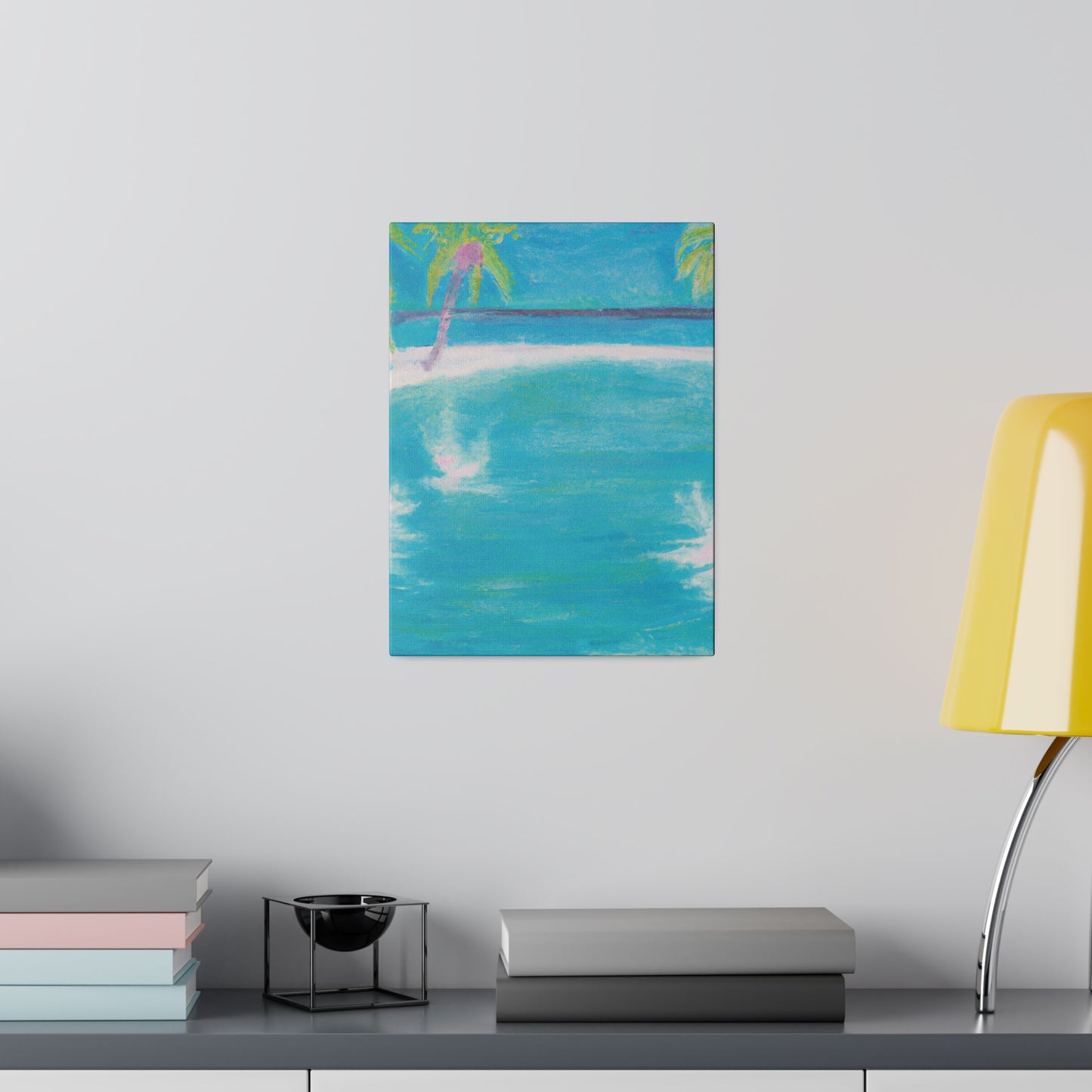 8348G - Bahamas Ocean Painting Print | Bahamas | Ocean | Beach | Poster | Home Decor | Wall Art | Canvas