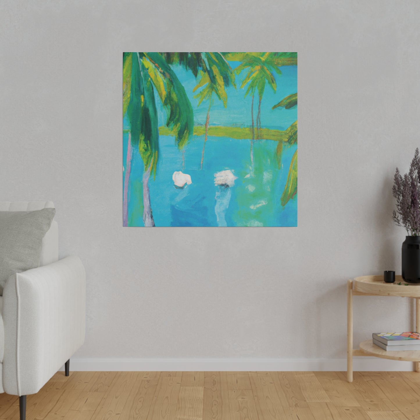 5643X - Bahamas Ocean Painting Print | Bahamas | Ocean | Beach | Poster | Home Decor | Wall Art | Canvas